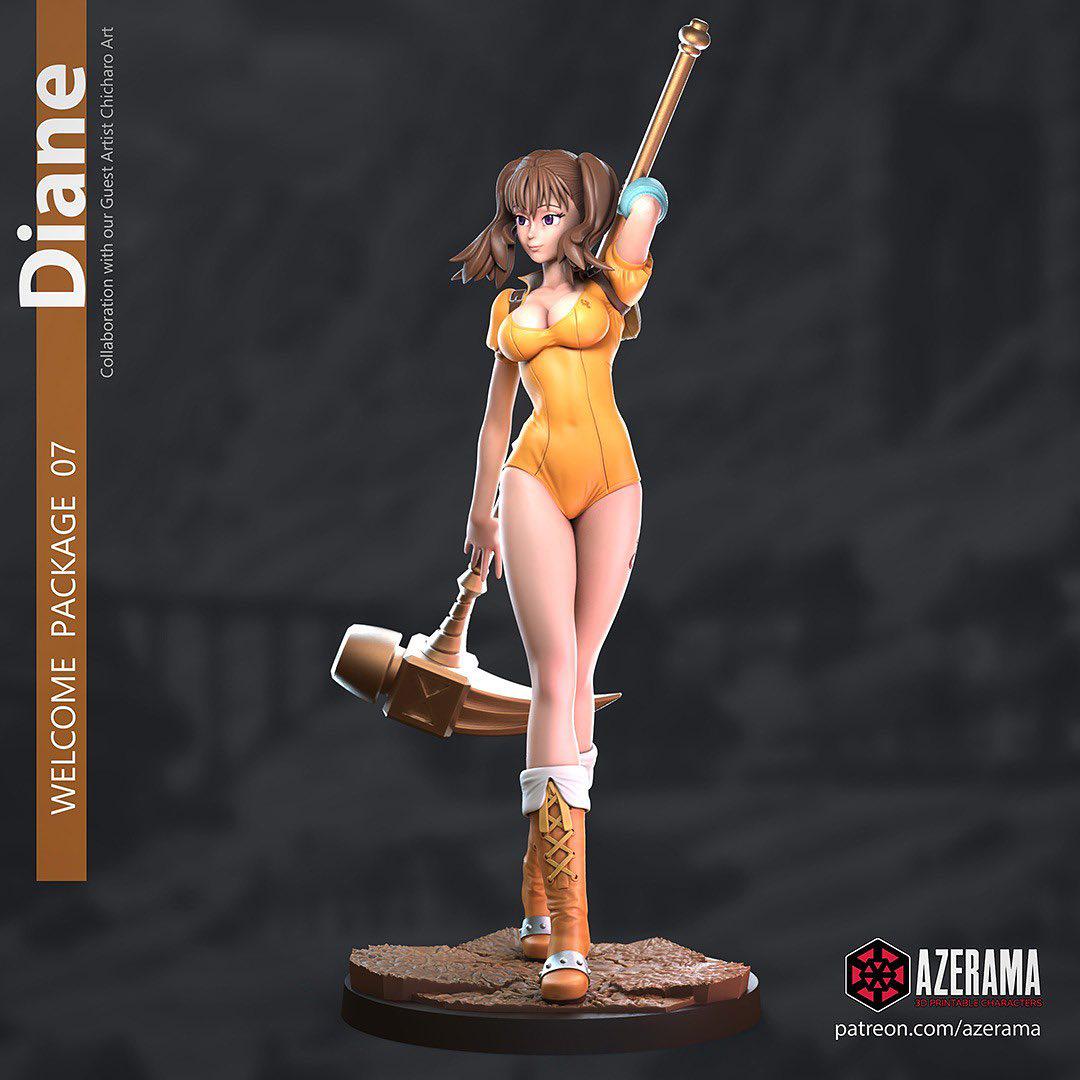 Figure Diane - Nanatsu no Taizai - 1/7 Scale - Garage Kit