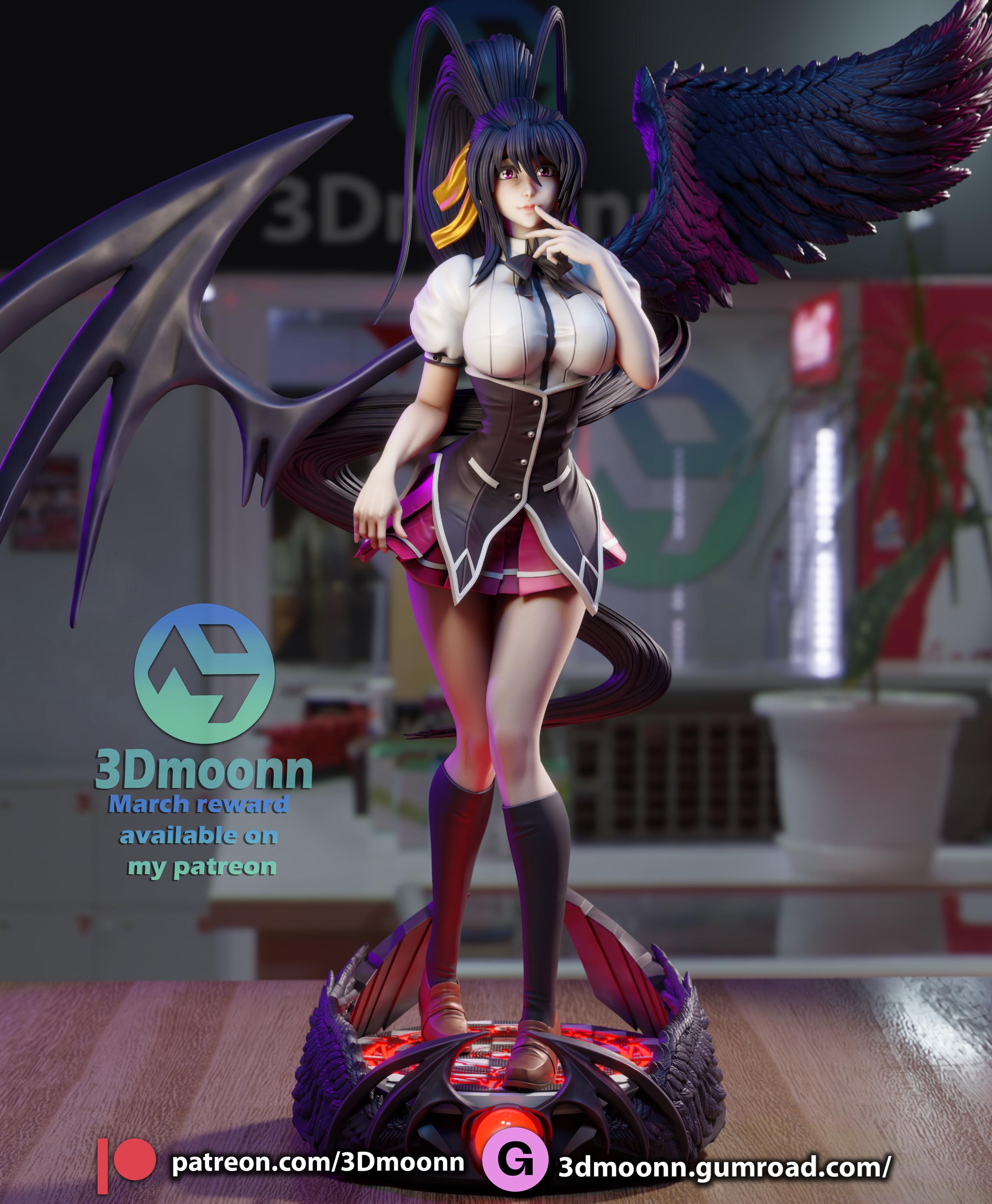 Figure Akeno Himejima - 1/7 Scale - Garage Kit Resin