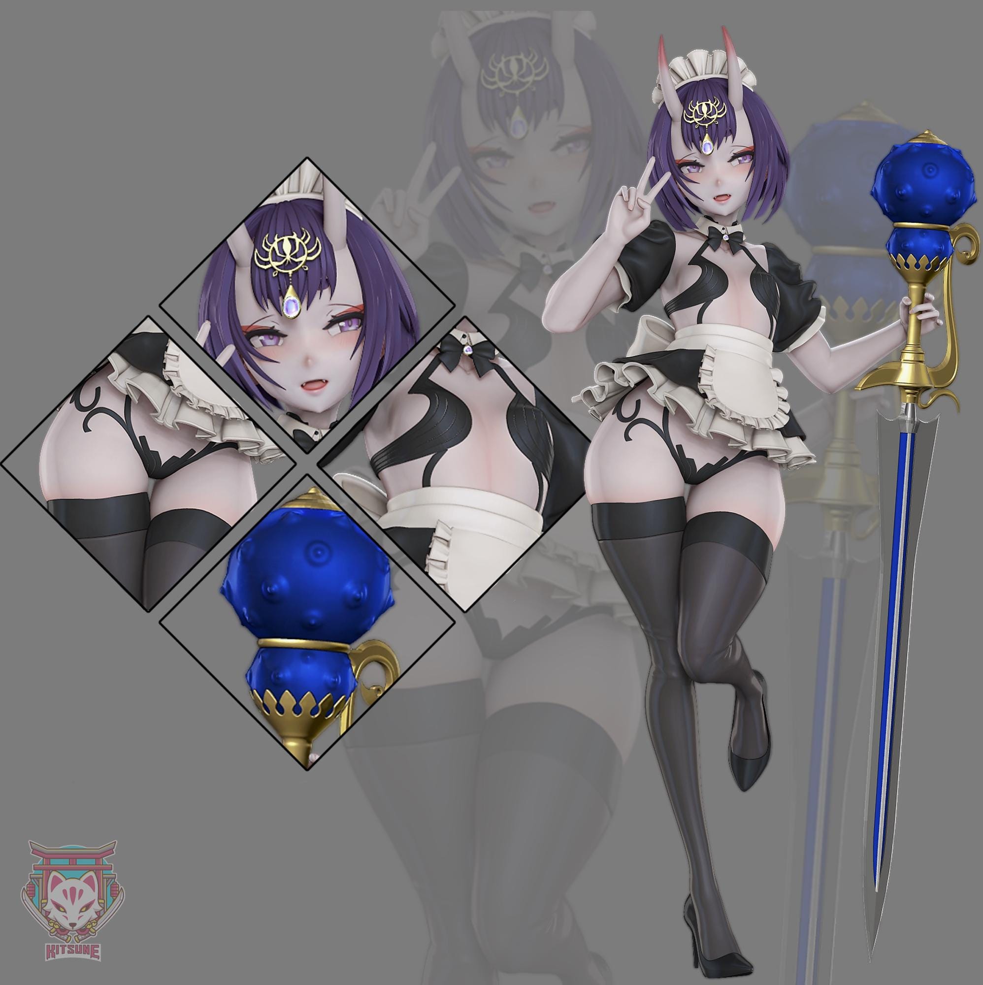 Figure Shuten-douji - Fate/Grand Order - 1/7 Scale - Garage Kit Resin