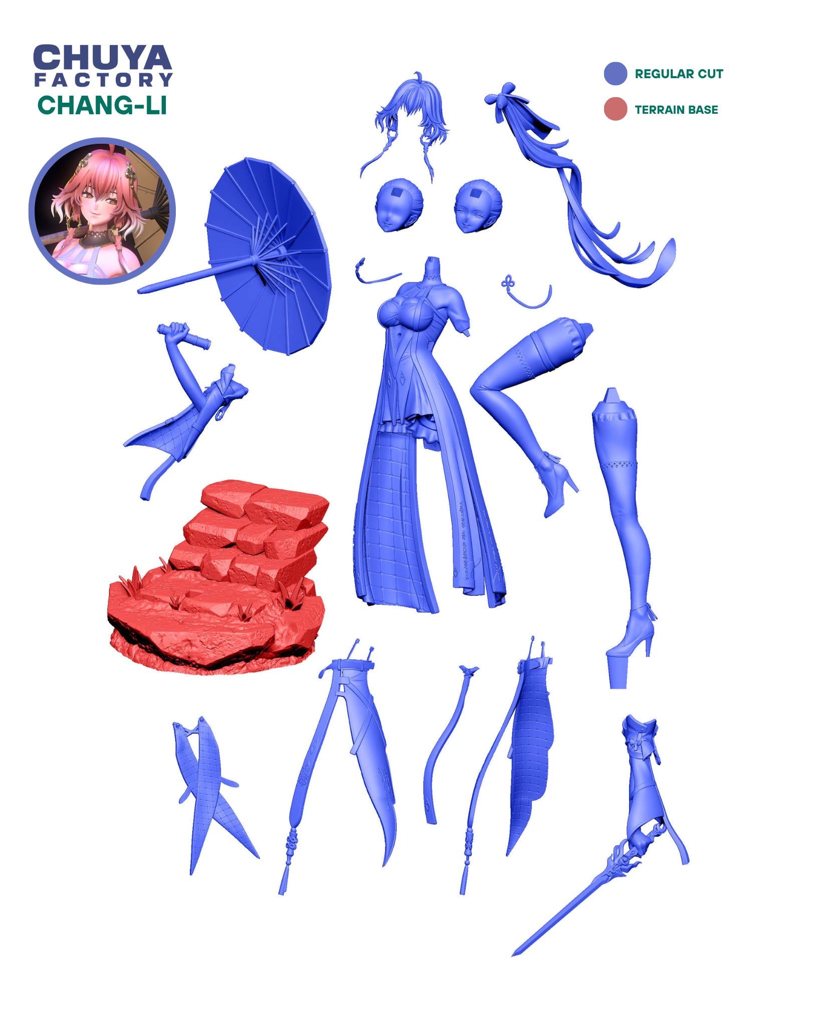 Figure Changli - Wuthering Waves - 1/7 Scale - Garage Kit