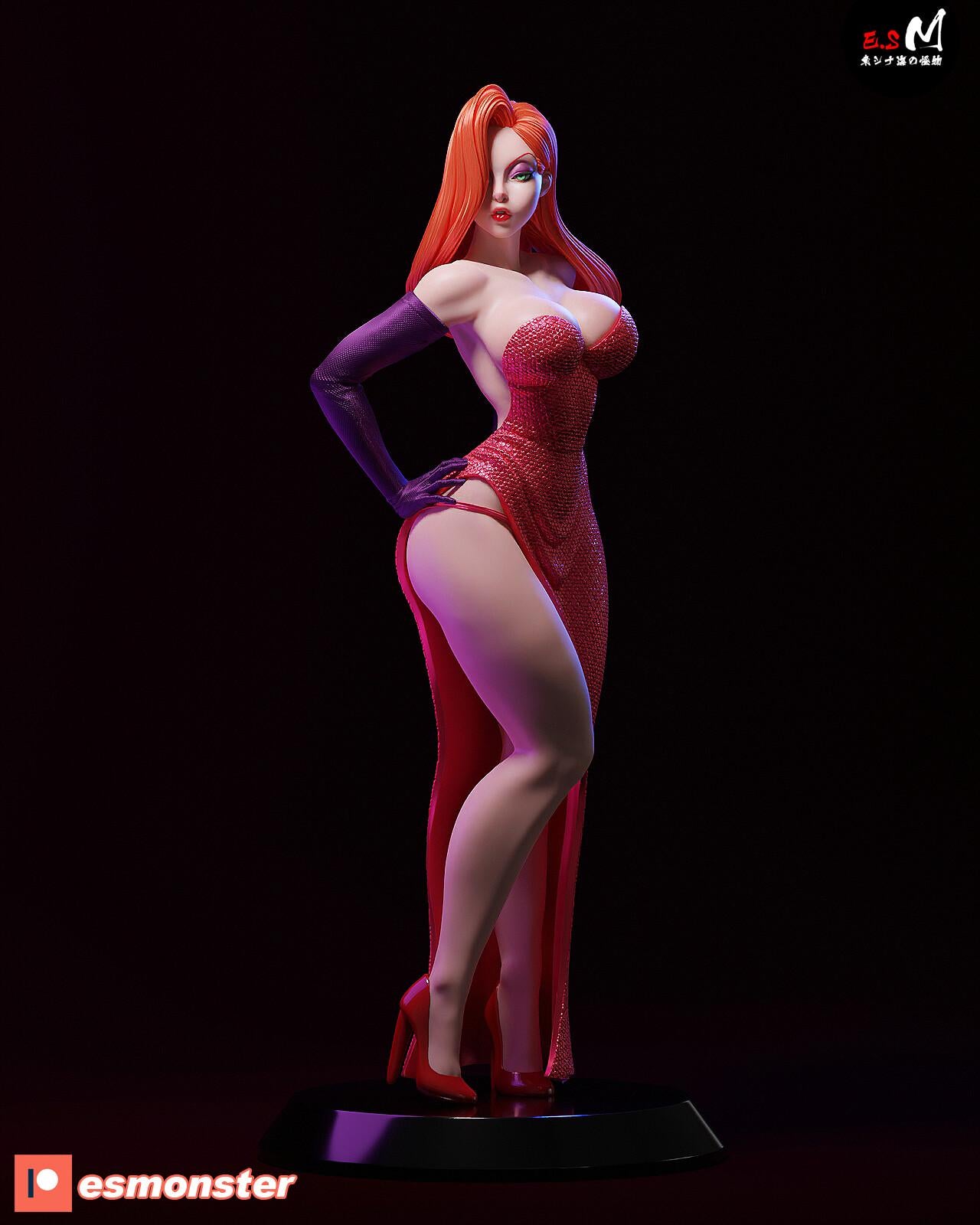 Figure Jessica Rabbit - 1/7 Scale - Garage Kit