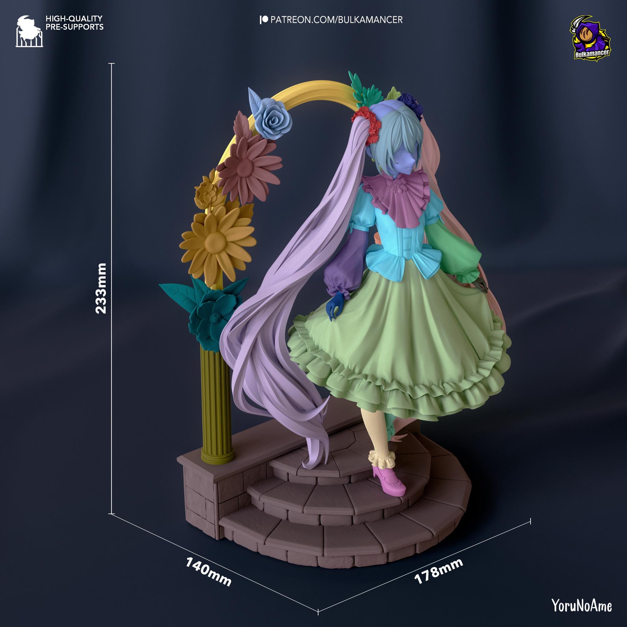 Figure Hatsune Miku - 1/7 Scale - Garage Kit Resin