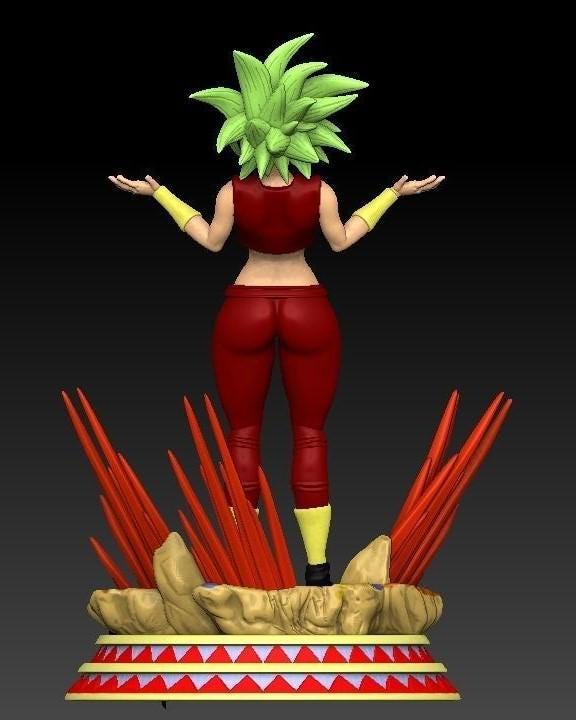 Figure Kefla - Dragon Ball Super - 1/7 Scale - Garage Kit Resin