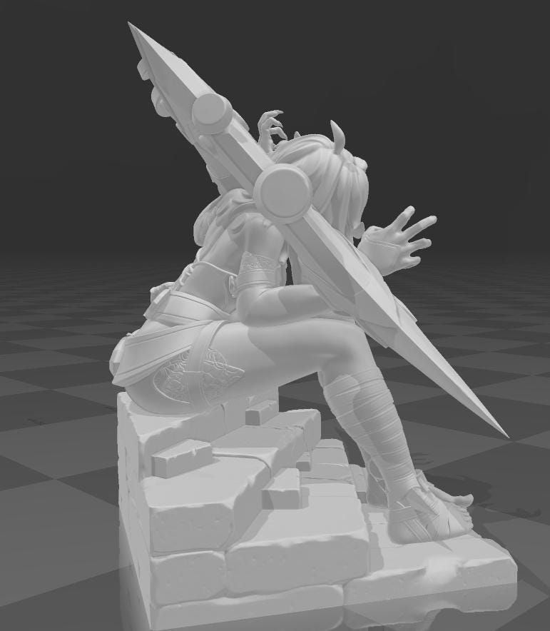 Figure Briar - League of Legends - 1/6 Scale - Garage Kit Resin