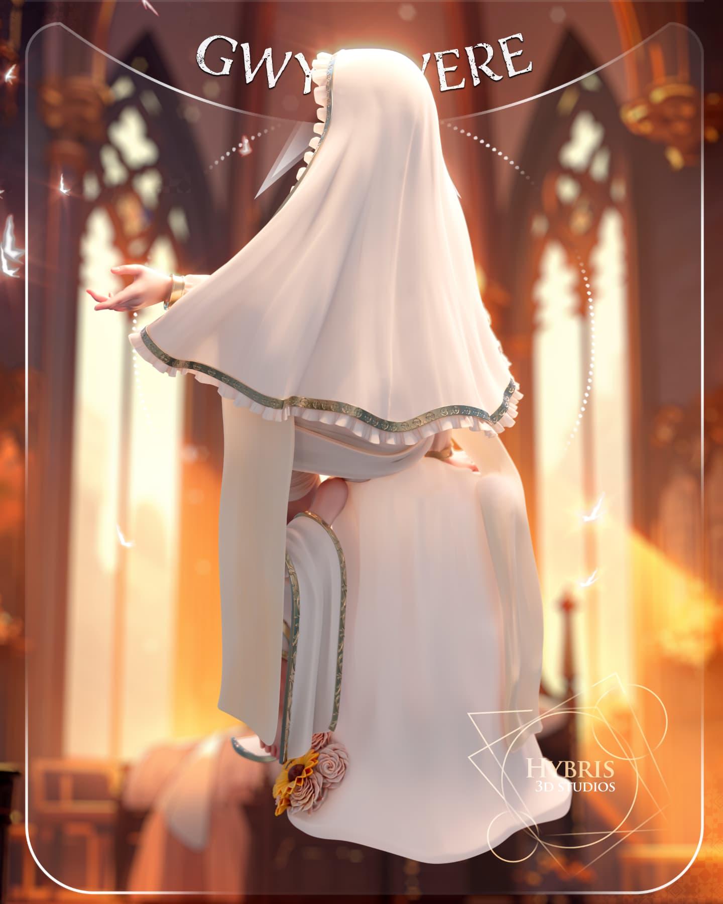 Figure Gwynevere : Princess of Sunlight - 1/8 Scale - Garage Kit