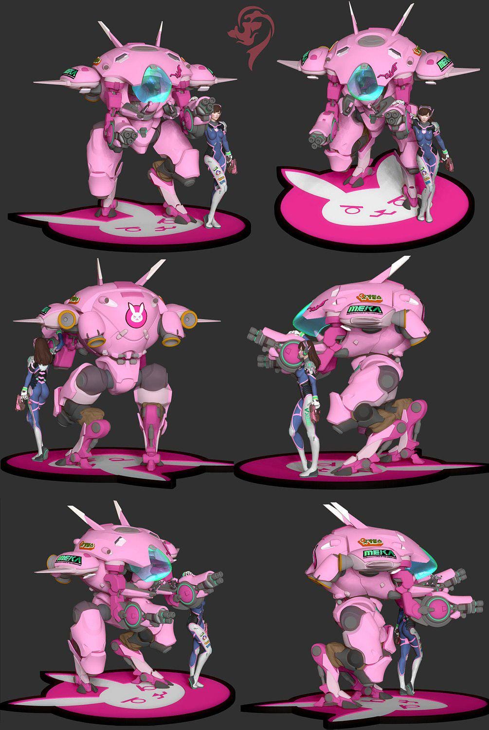Figure D.Va - Overwatch - 1/7  Scale - Garage Kit