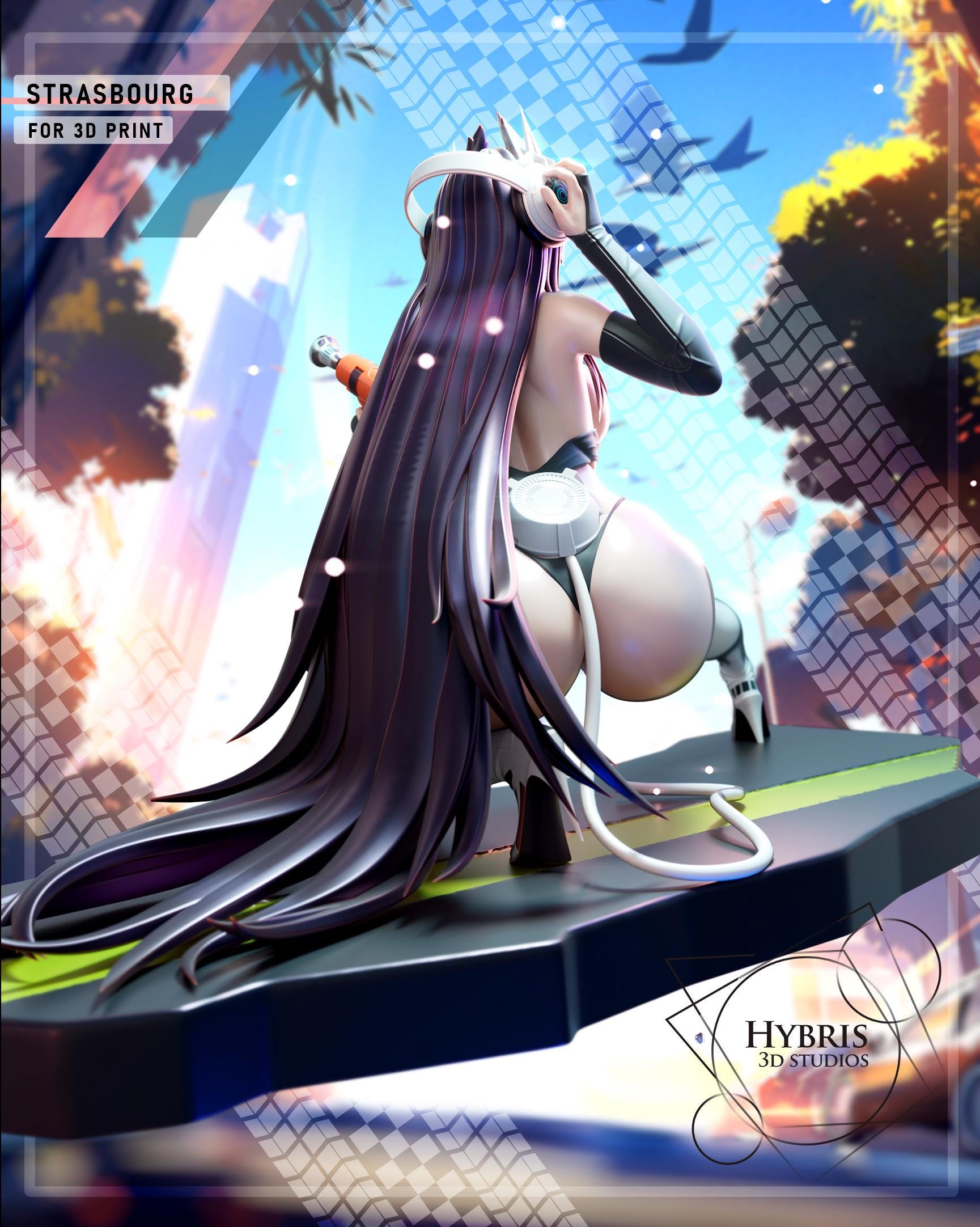 Figure Strasbourg - Azur Lane - 1/7 Scale - Garage Kit