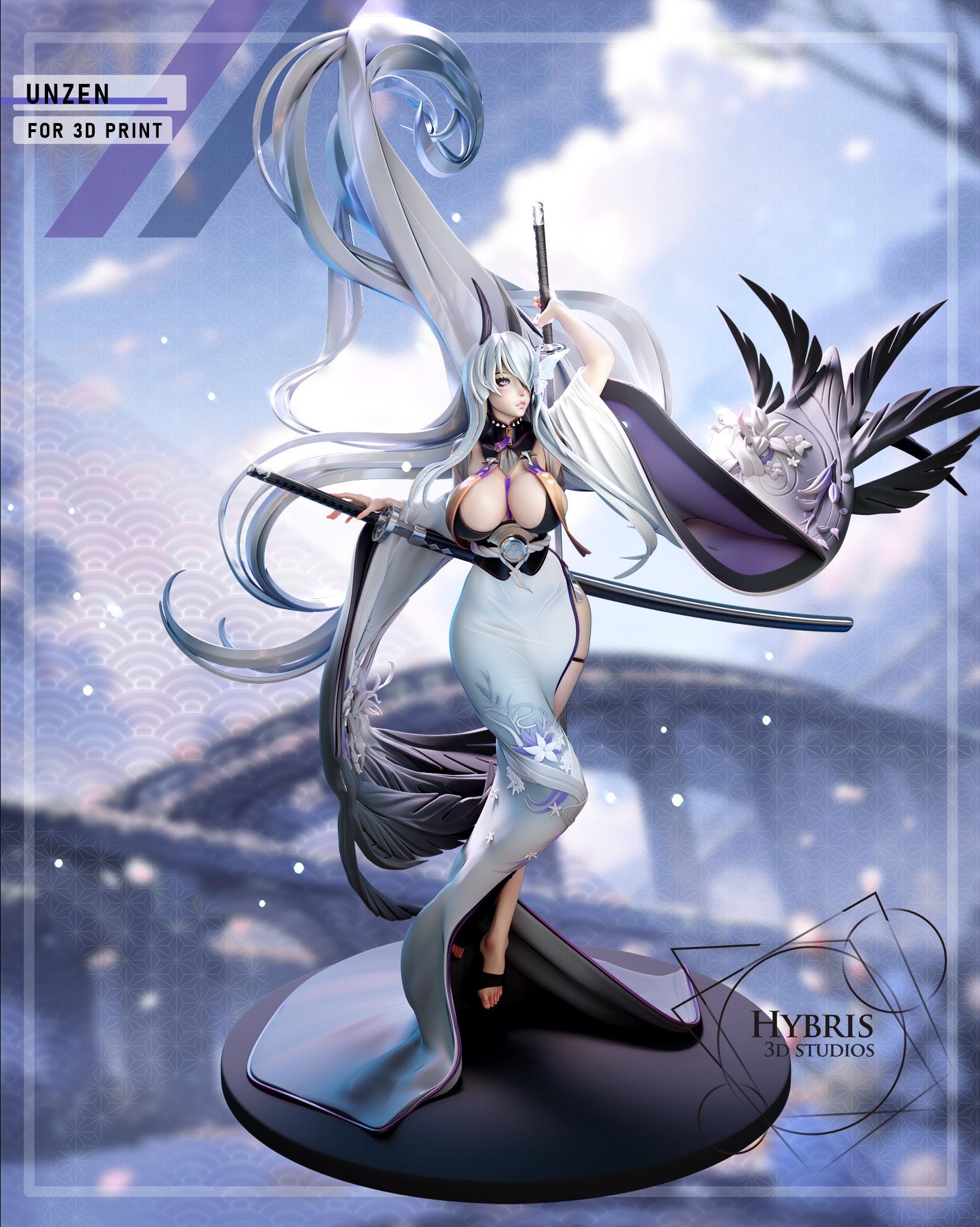 Figure Unzen - Azur Lane - 1/7 Scale - Garage Kit