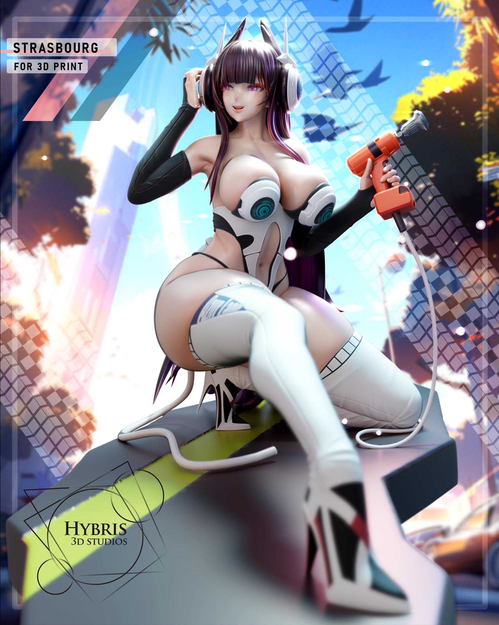 Figure Strasbourg - Azur Lane - 1/7 Scale - Garage Kit