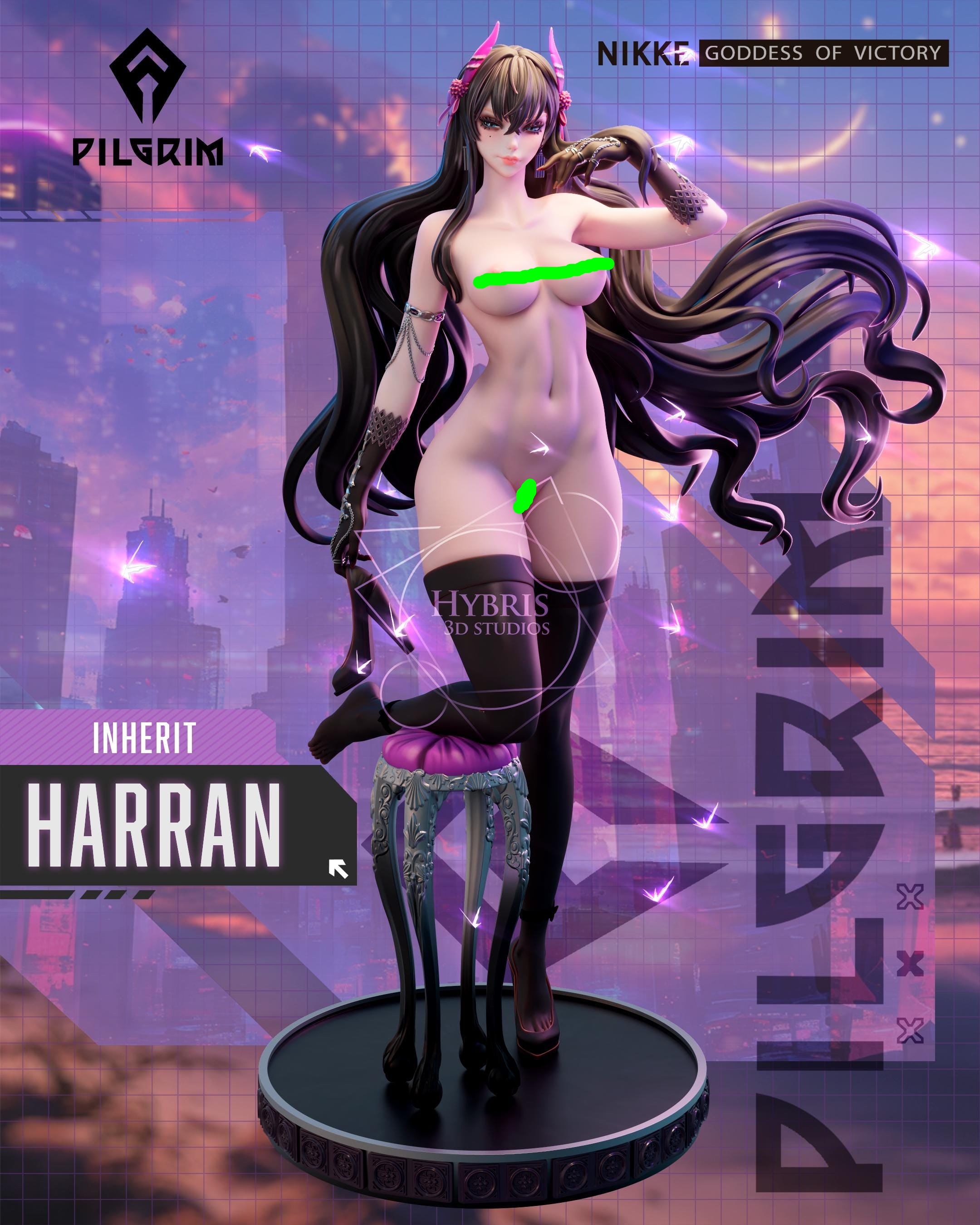 Figure Harran - Goddess of Victory: Nikke - 1/7 Scale - Garage Kit Resin