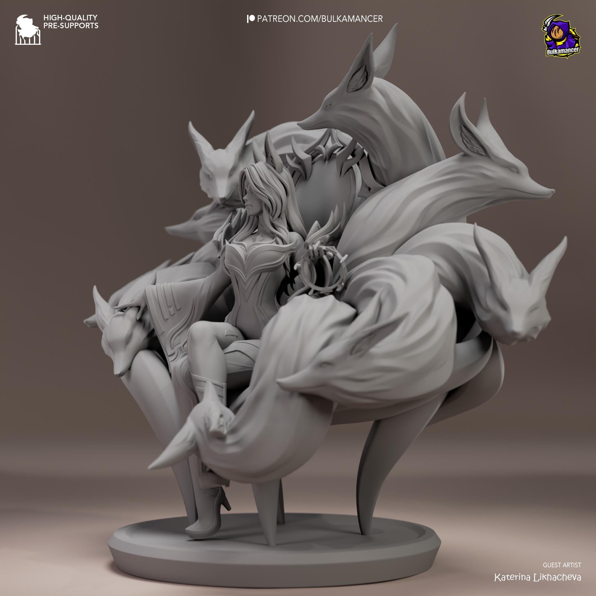 Figure Ahri Immortalized Legend - League of Legends - 1/7 Scale - Garage Kit
