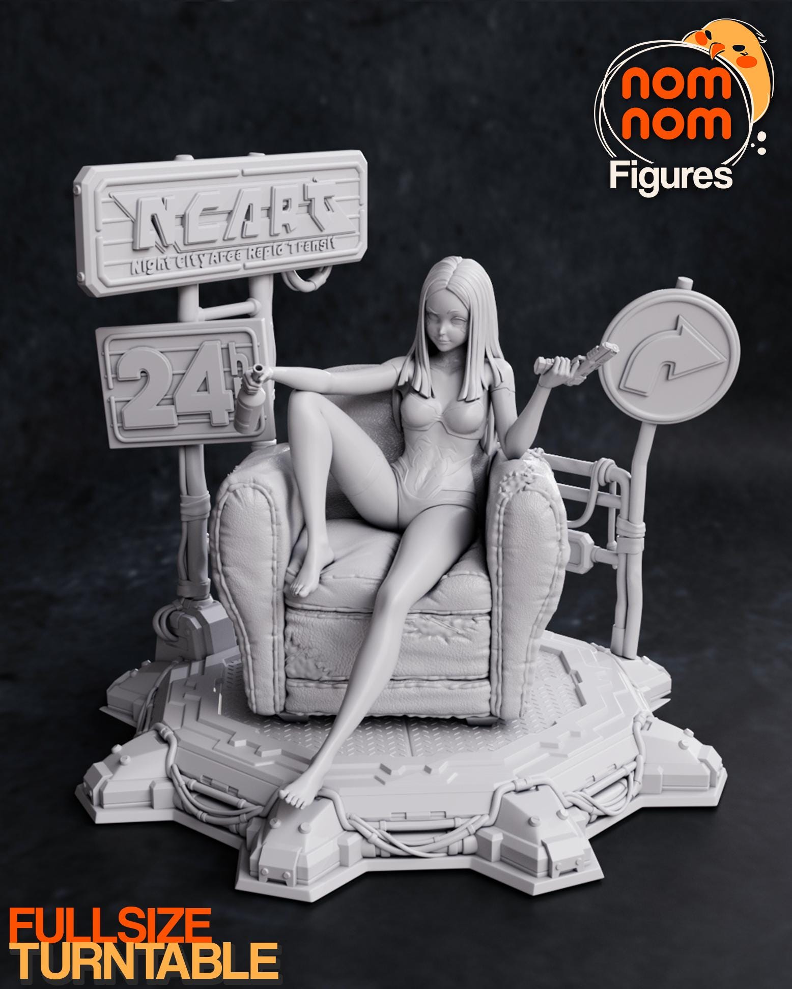 Figure Rebecca - Cyberpunk Edgerunners - 1/8 Scale - Garage Kit