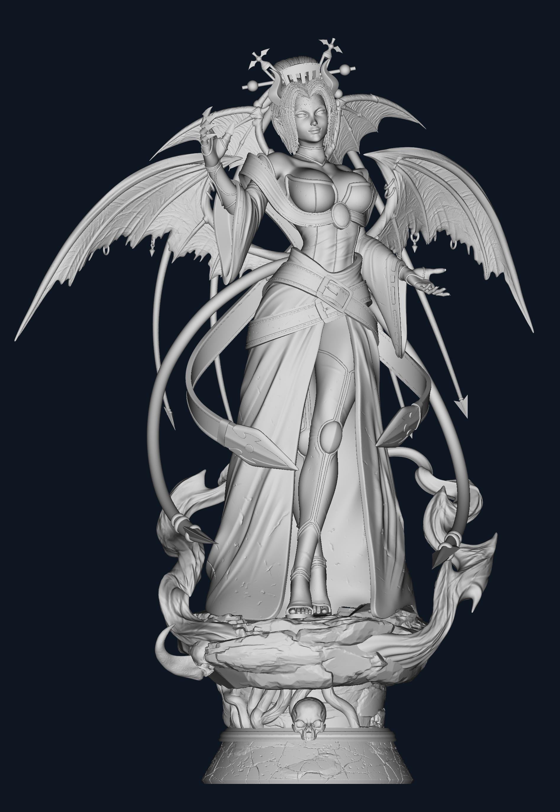 Figure Lilithmon - Digimon - 1/7 Scale - Garage Kit Resin