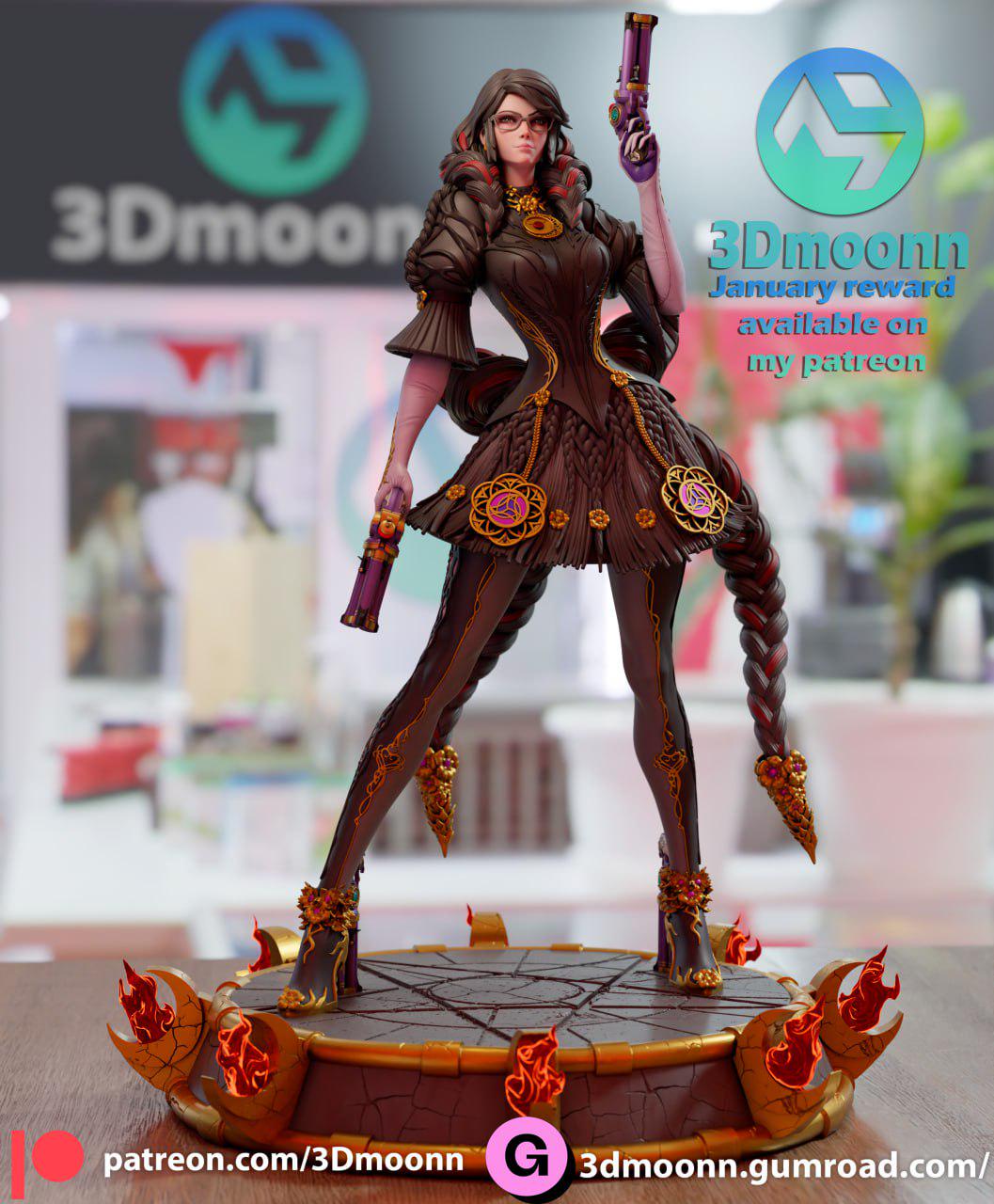 Figure Bayonetta - 1/7 Scale - Garage Kit Resin