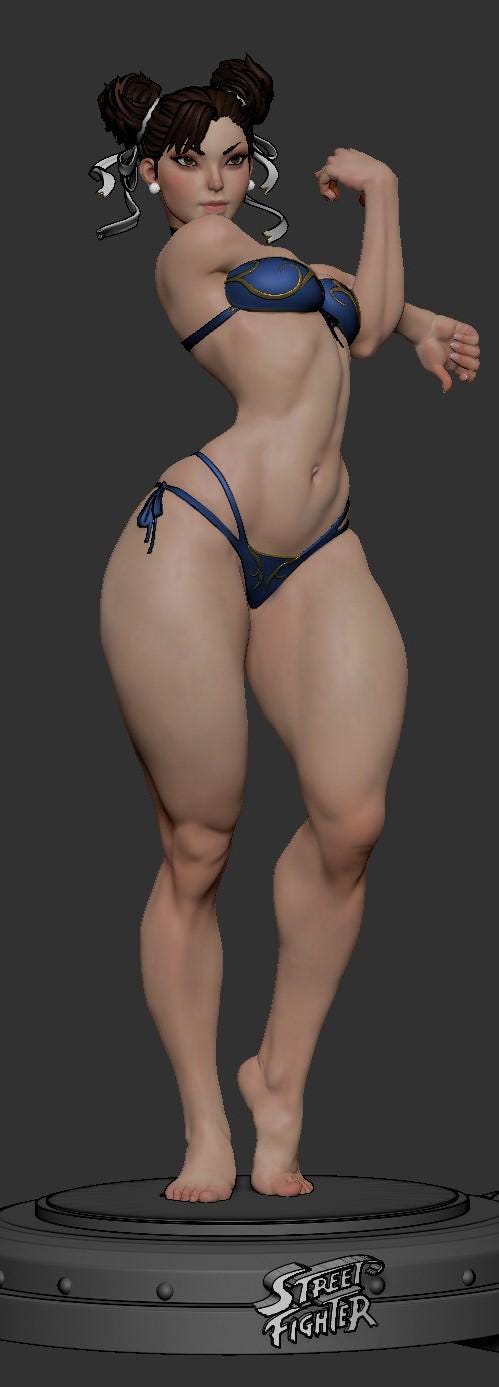 Figure Chun-Li - Street Fighter - 1/6 Scale - Garage Kit