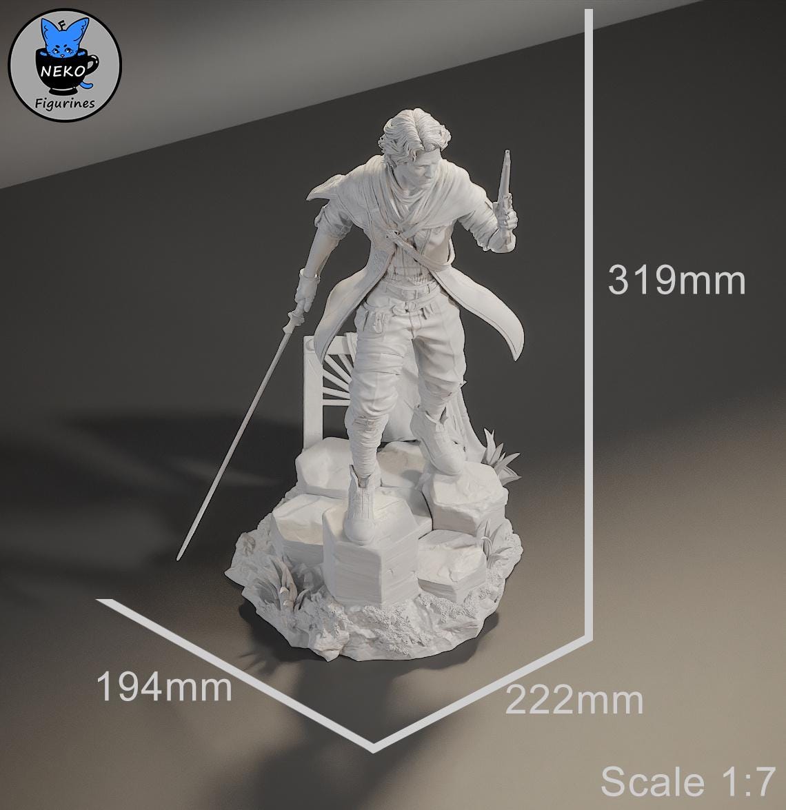 Figure Gustave - Clair Obscur: Expedition 33 - Scale 1/6 - Garage Kit