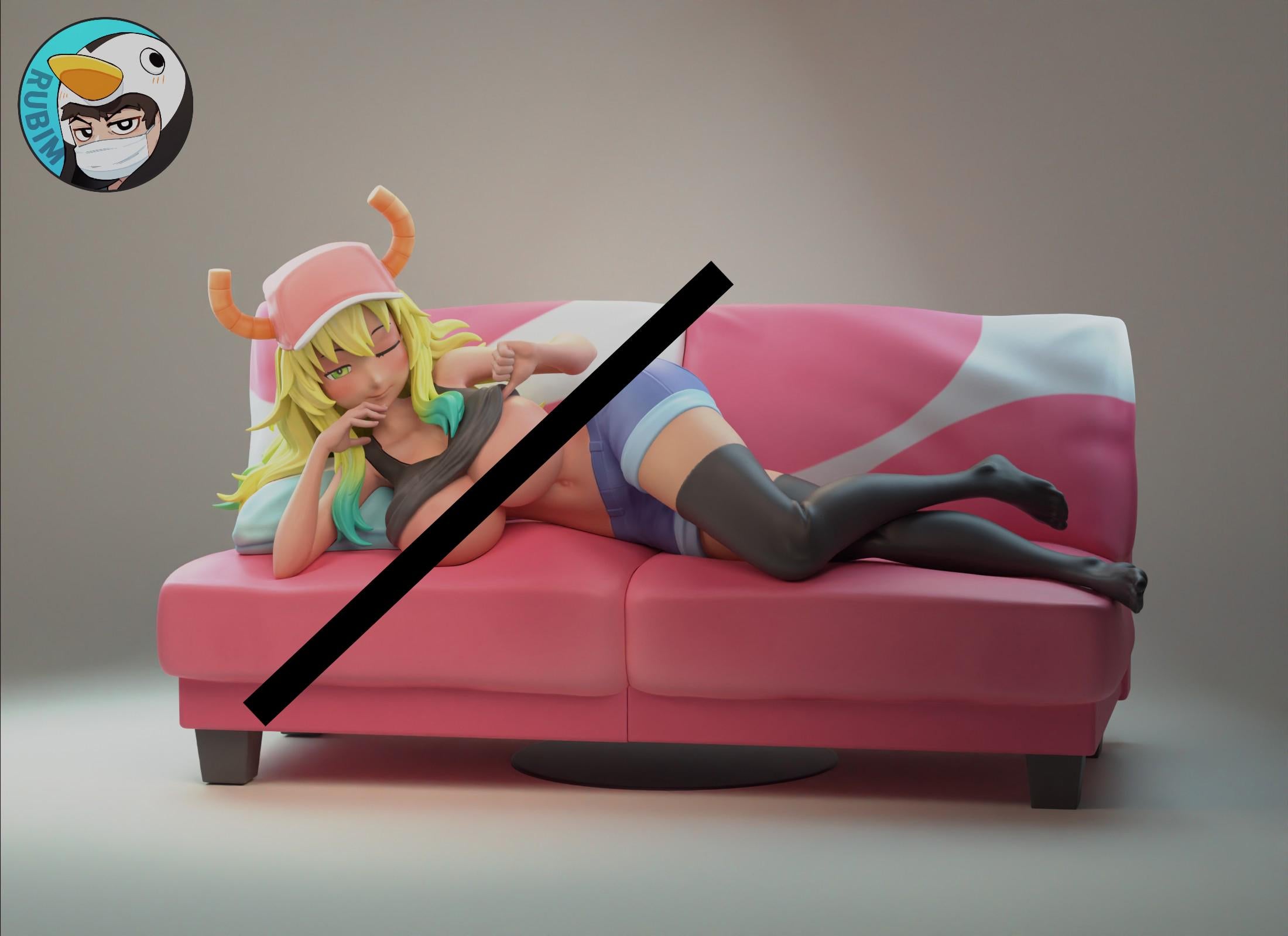 Figure Lucoa (Quetzalcóatl) - Kobayashi-san  - 1/6 Scale - Garage Kit