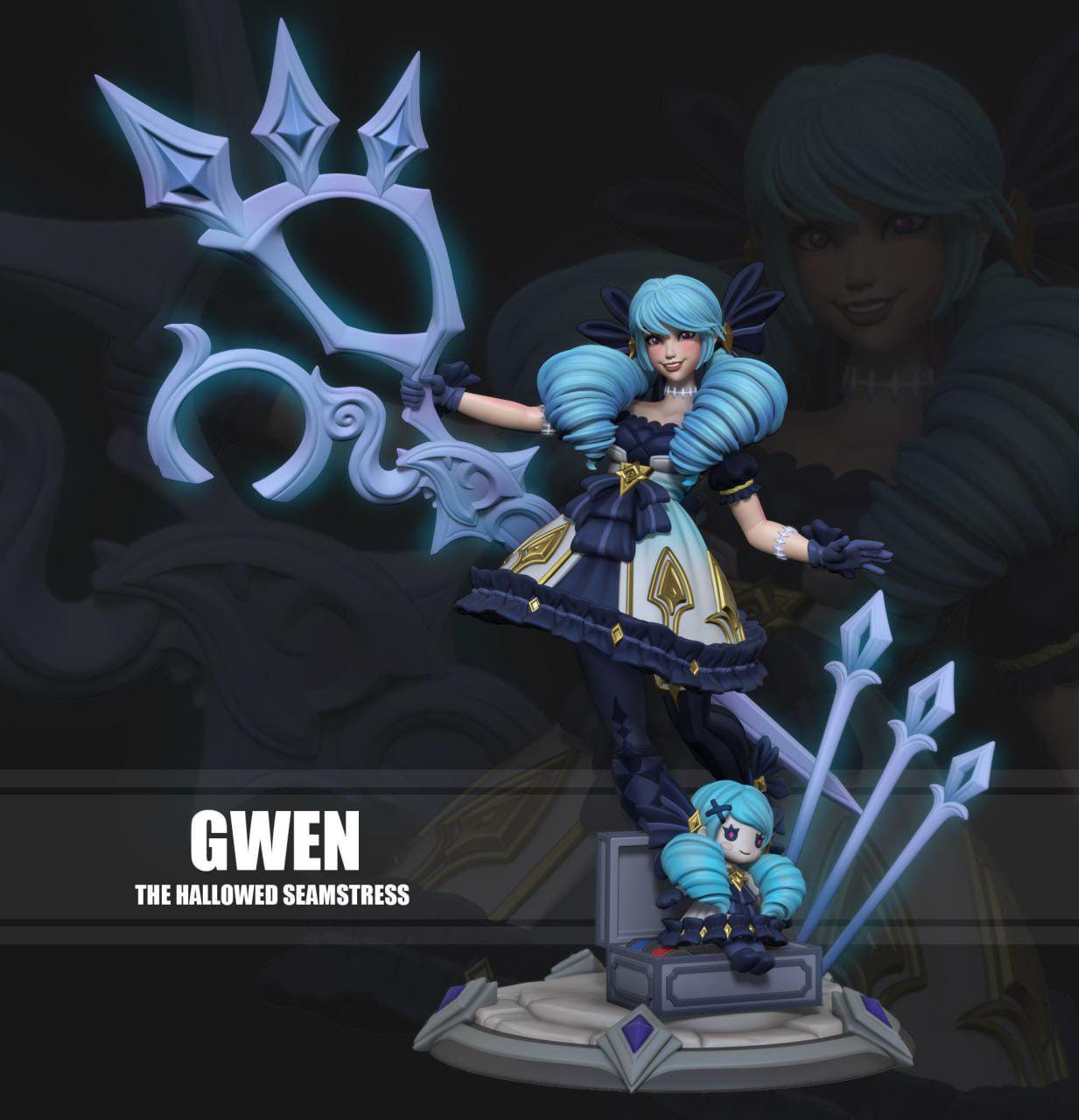 Figure Gwen - League of Legends - 1/7 Scale - Garage Kit