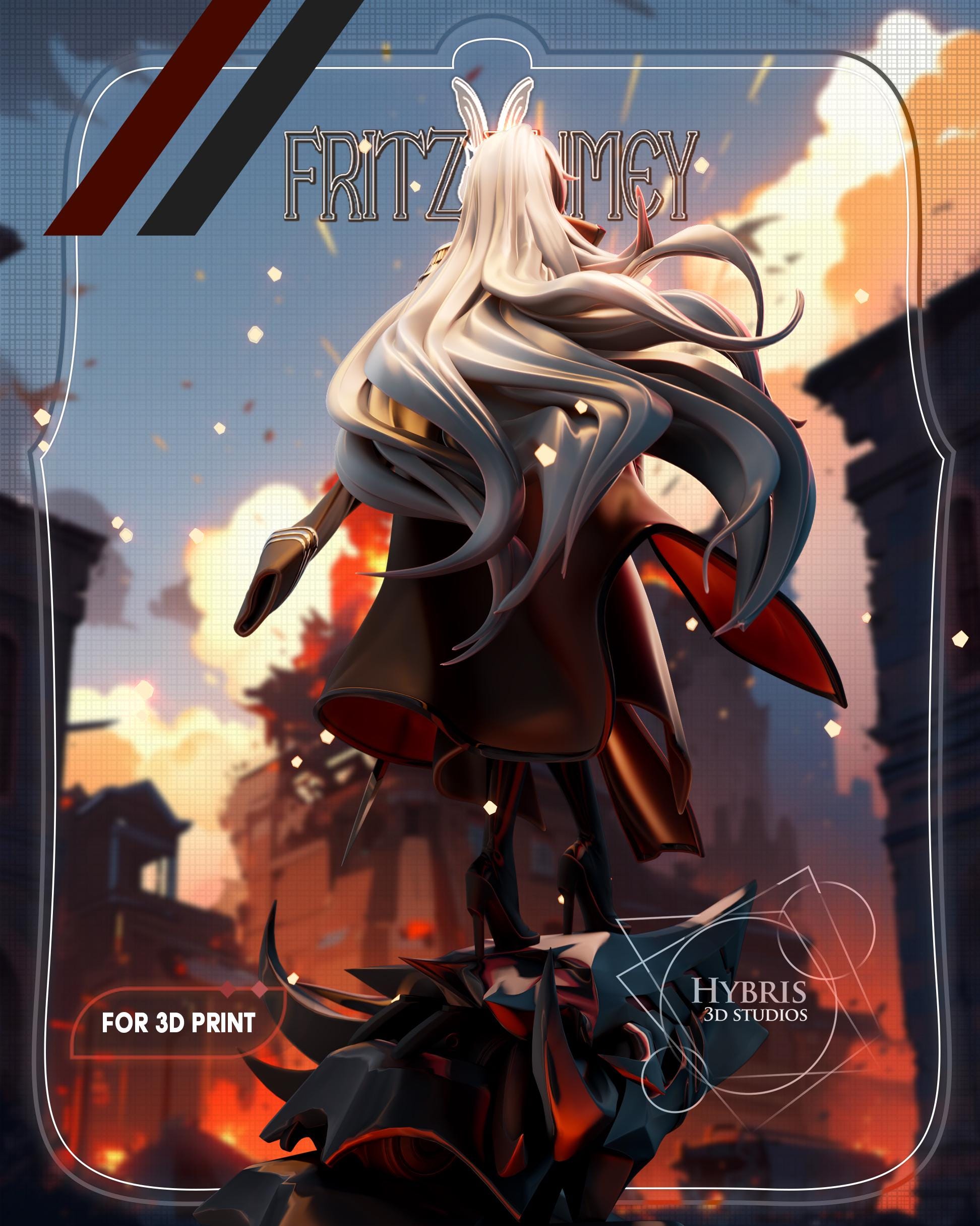 Figure KMS Fritz Rumey - Azur Lane - 1/7 Scale - Garage Kit