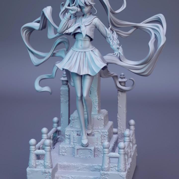 Figure Hatsune Miku - 1/7 Scale - Garage Kit Resin