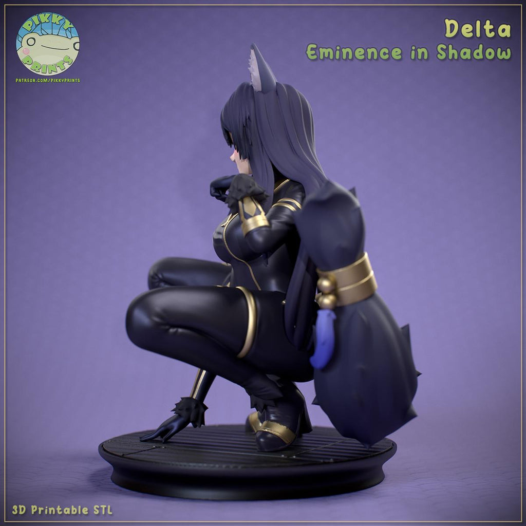 Figure Delta - Kage no Jitsuryokusha ni Naritakute! - 1/7 Scale - Garage Kit