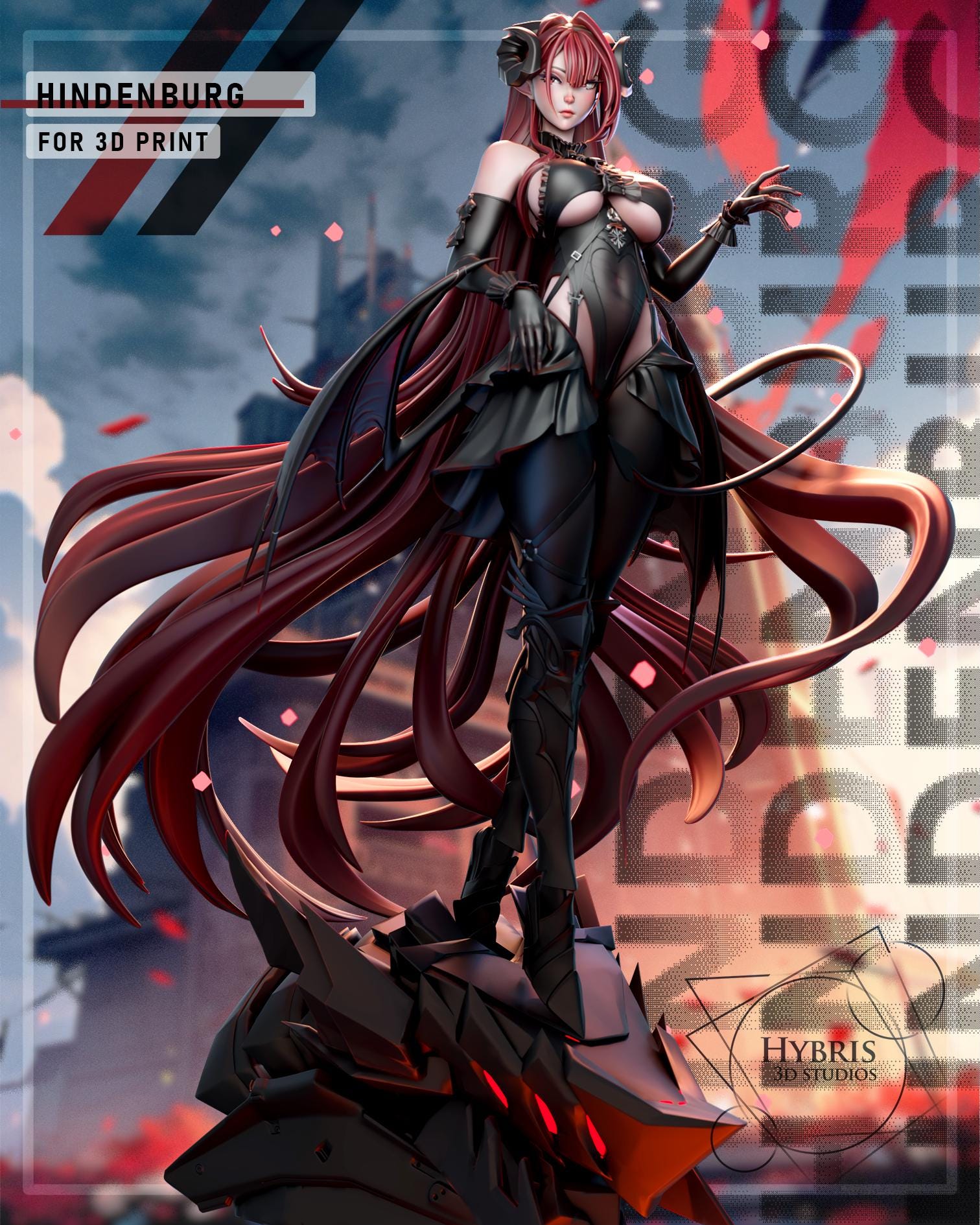 Figure Hindenburg - Azur Lane - 1/7 Scale - Garage Kit