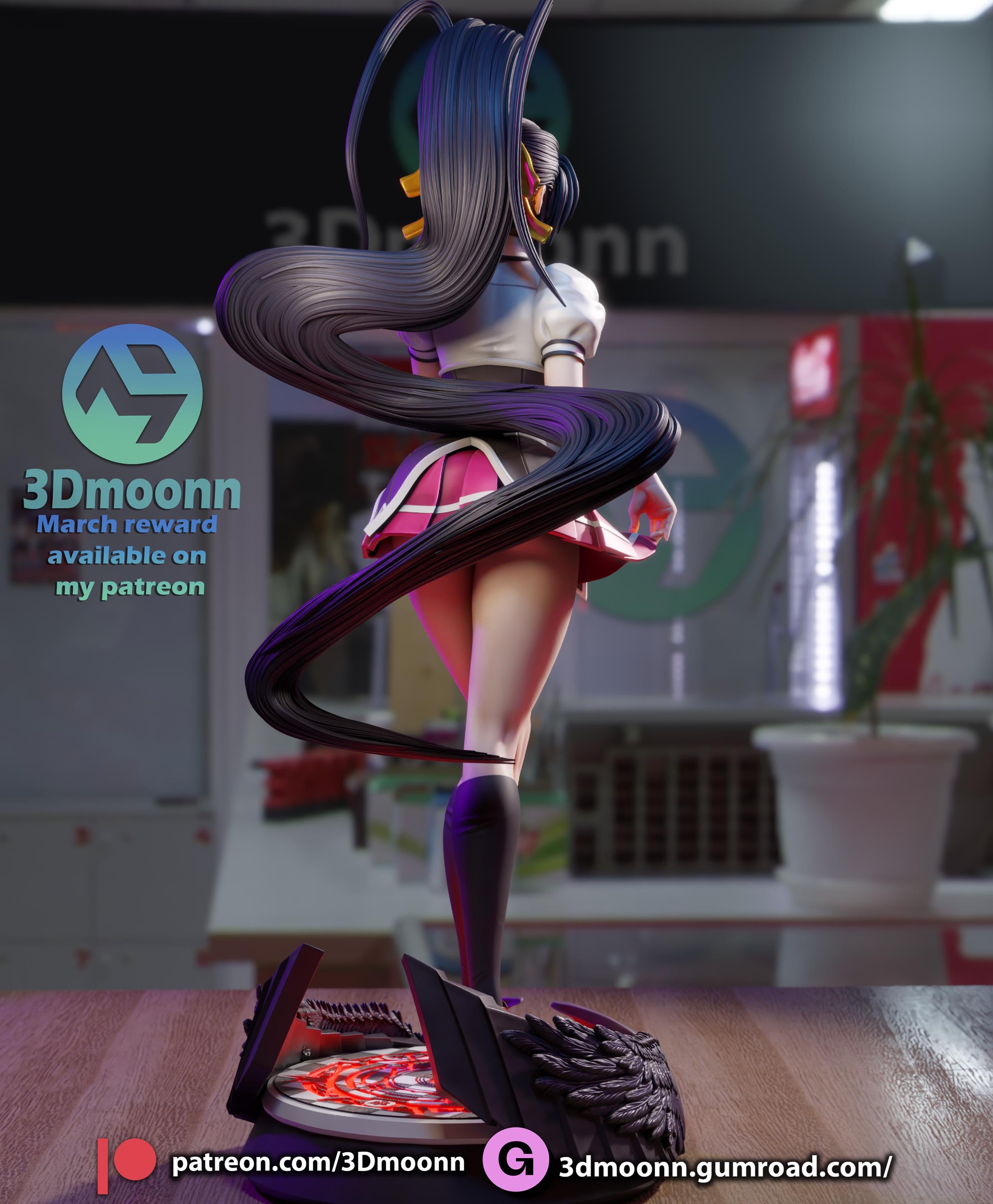 Figure Akeno Himejima - 1/7 Scale - Garage Kit Resin