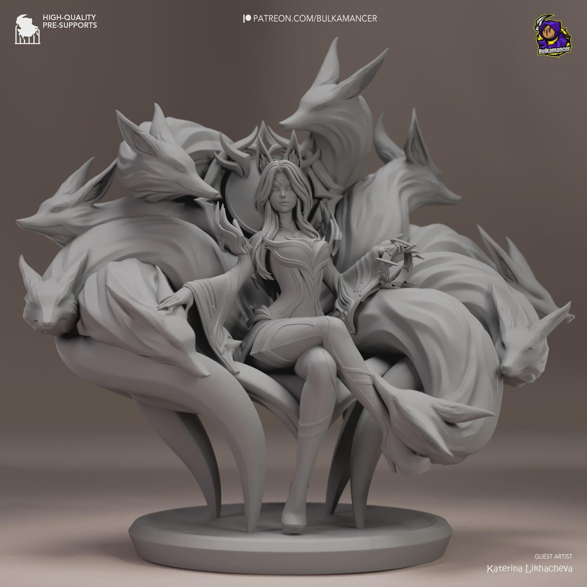 Figure Ahri Immortalized Legend - League of Legends - 1/7 Scale - Garage Kit