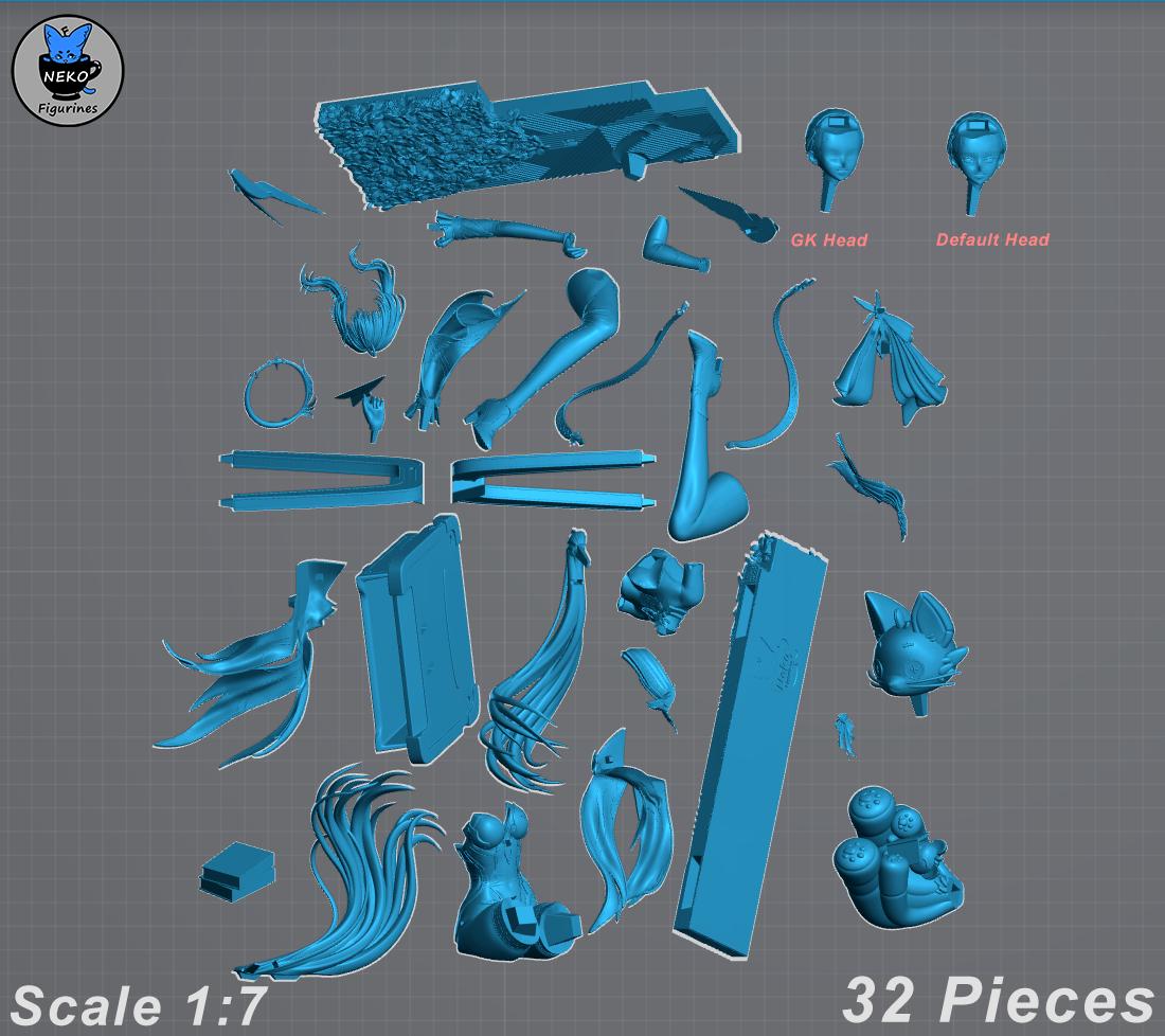 Figure Aemeath - Wuthering Waves - 1/7 Scale - Garage Kit