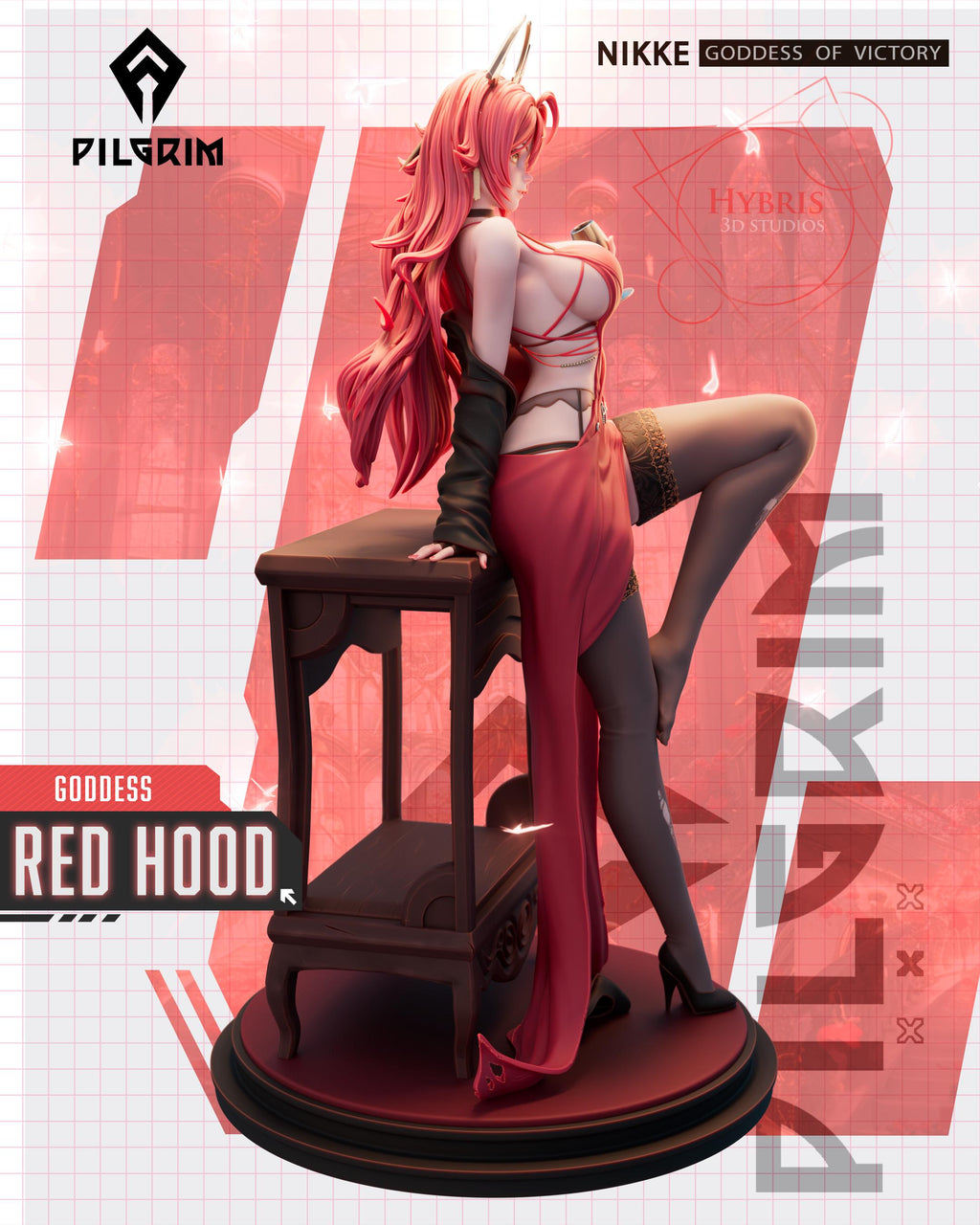 Figure Red Hood - Goddess of Victory: Nikke - 1/7 Scale - Garage Kit Resin