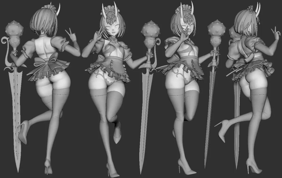 Figure Shuten-douji - Fate/Grand Order - 1/7 Scale - Garage Kit Resin