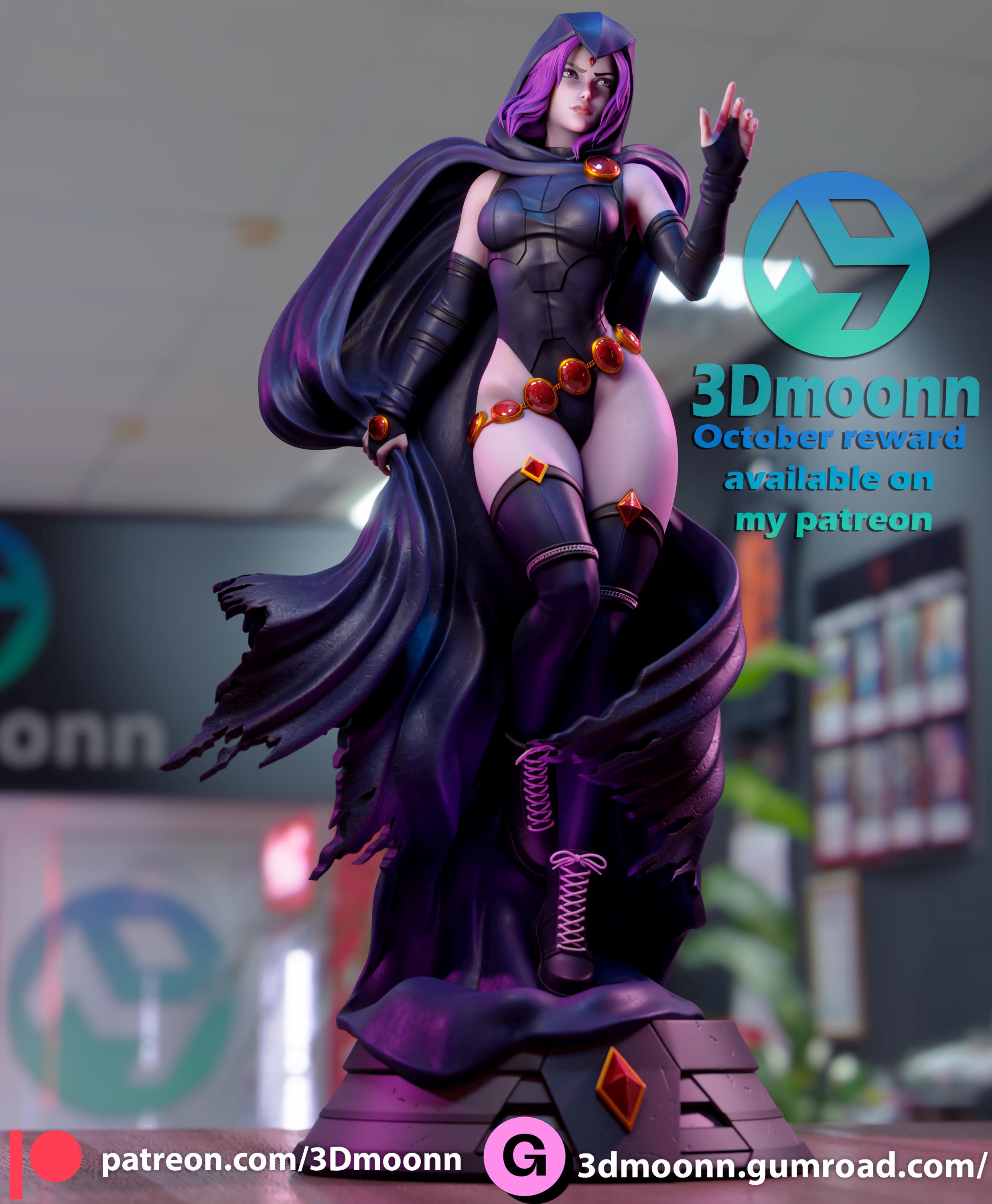 Figure Raven (Rachel Roth) - DC - 1/7 Scale - Garage Kit