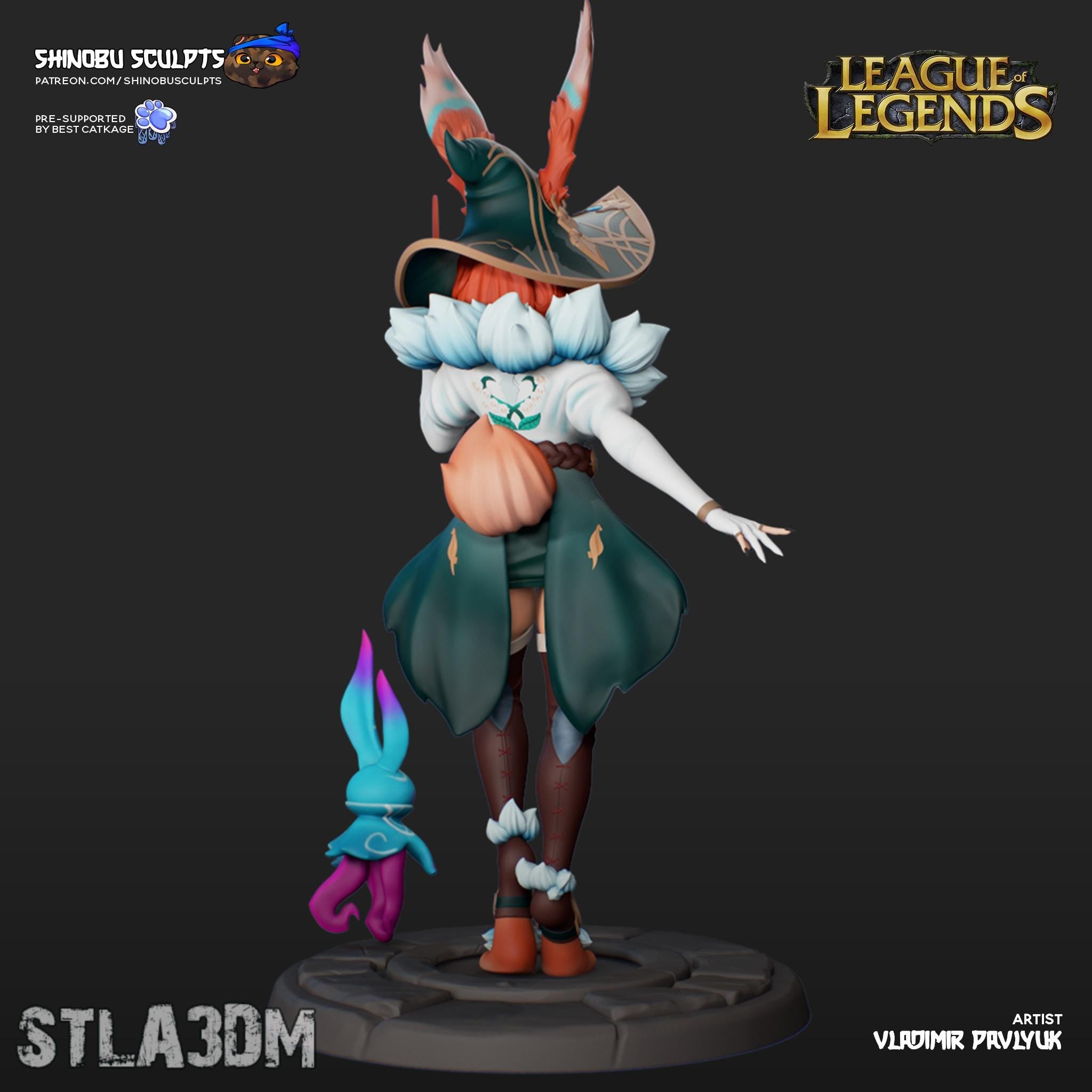 Figure Aurora - League of Legends - 1/7 Scale Garage Kit