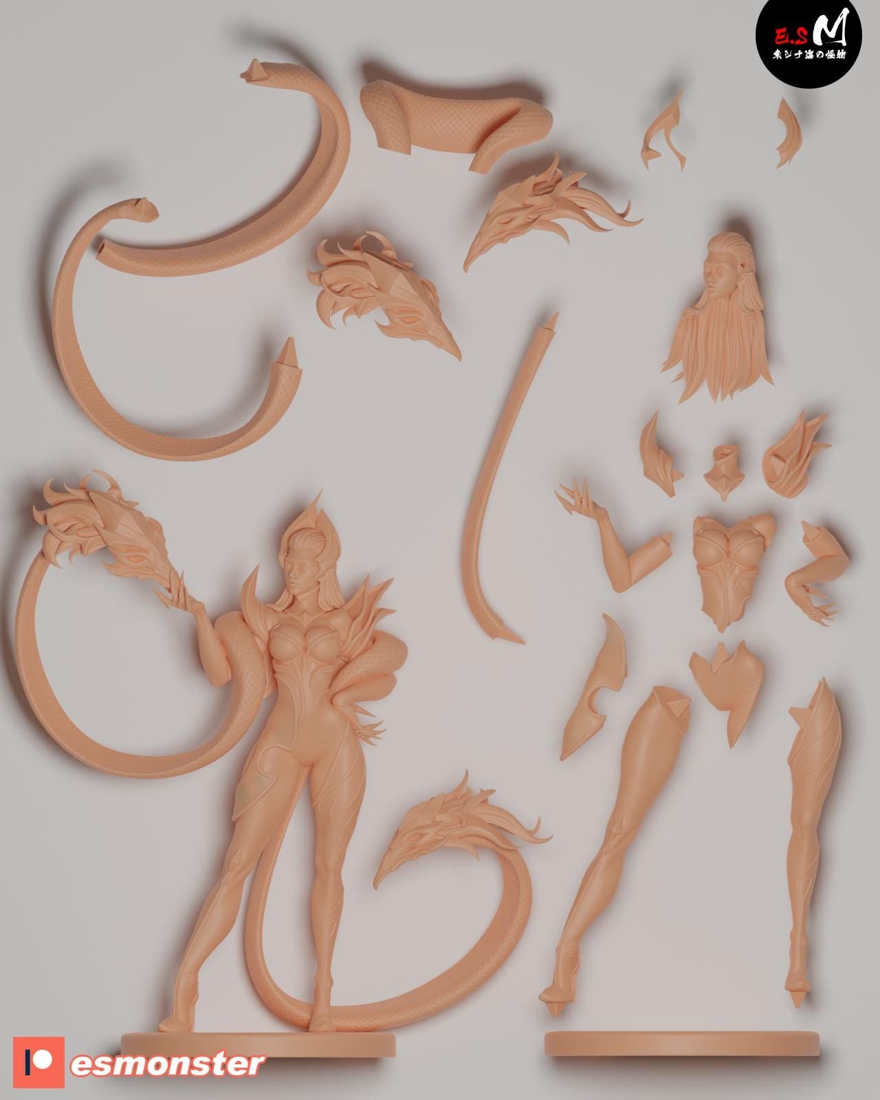 Figure Evelyn - League of Legends - 1/6 Scale Garage Kit