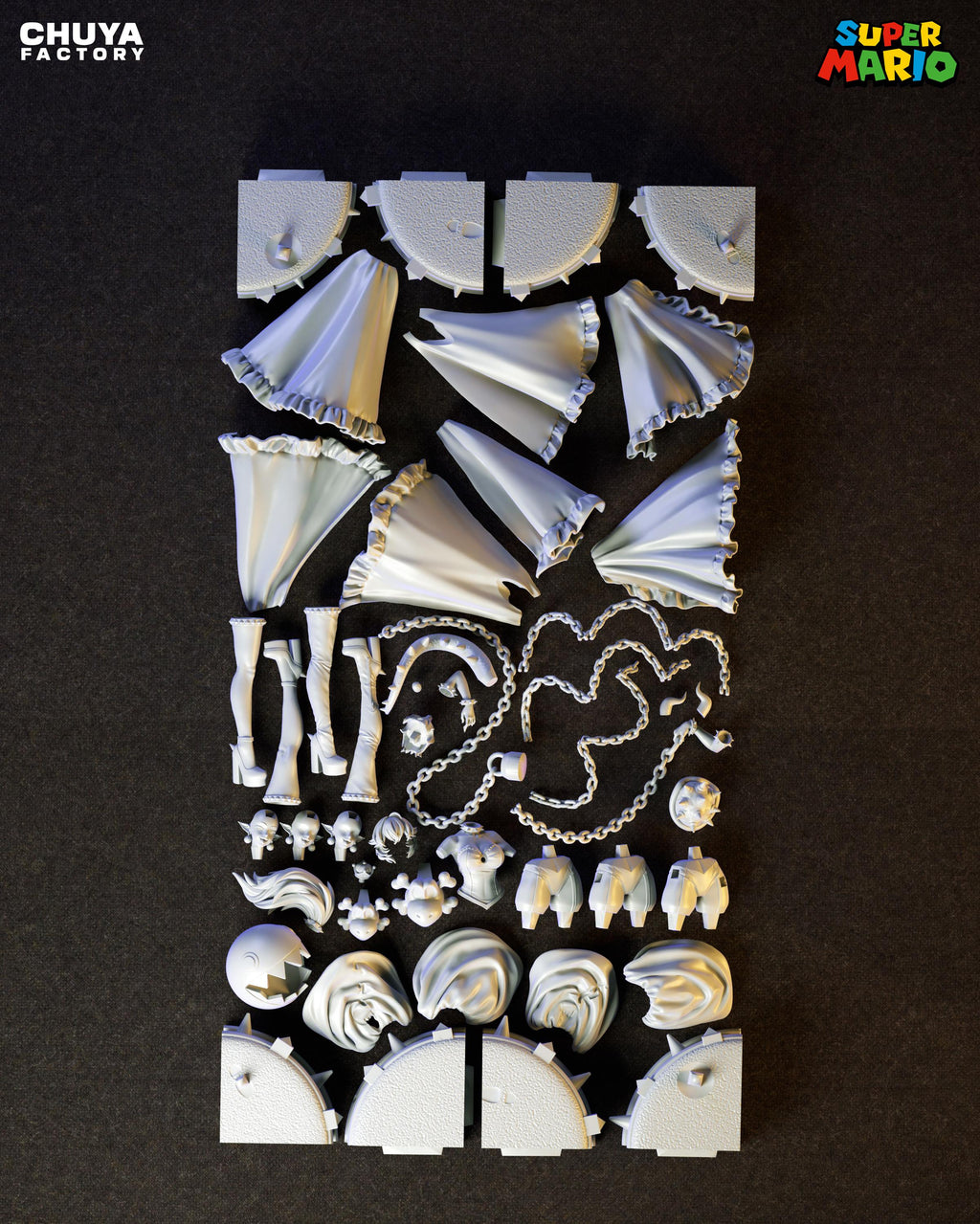 Figure Bowsette  - 1/7 Scale - Garage Kit Resin