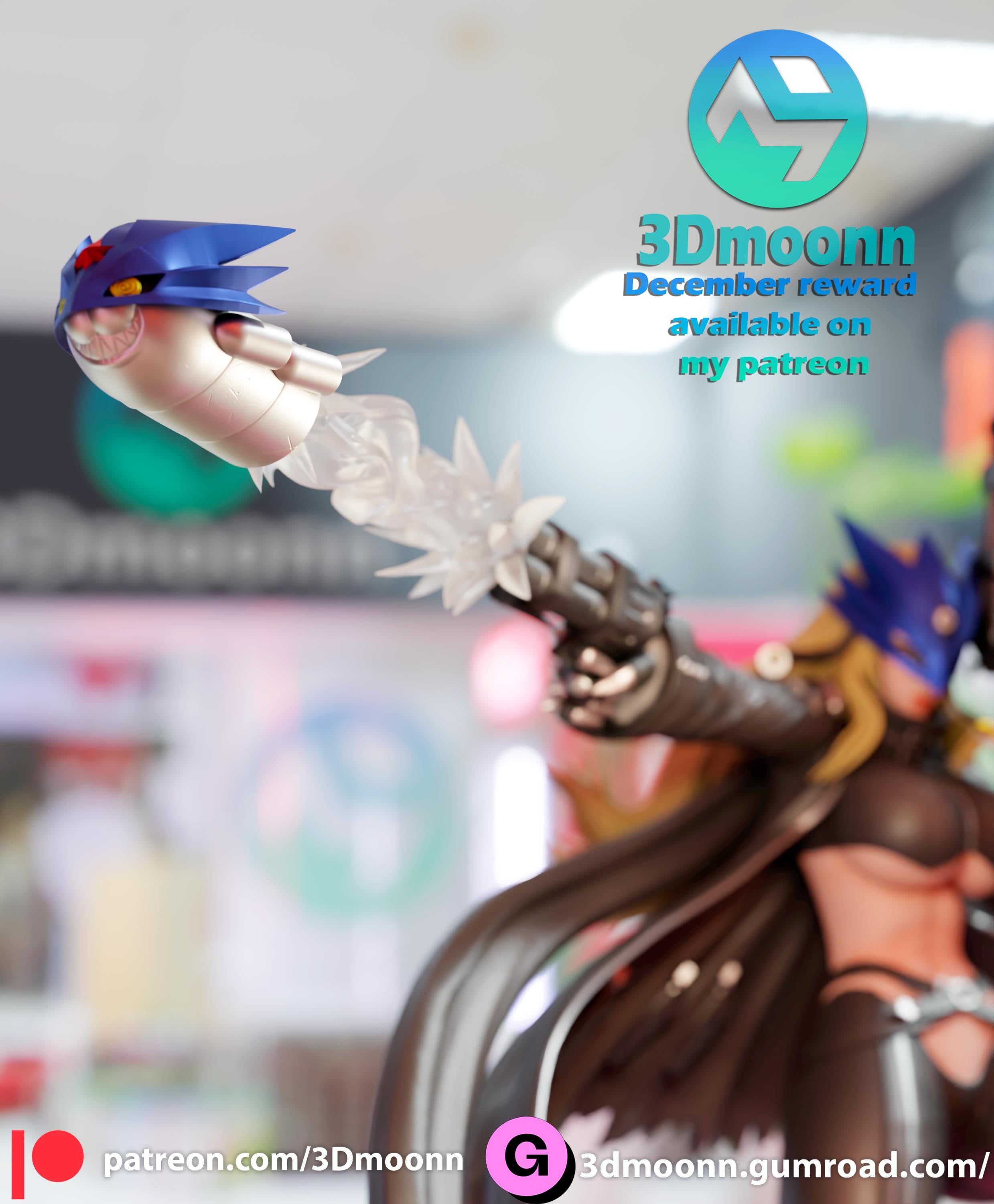 Figure Beelstarmon - Digimon - 1/7 Scale - Garage Kit