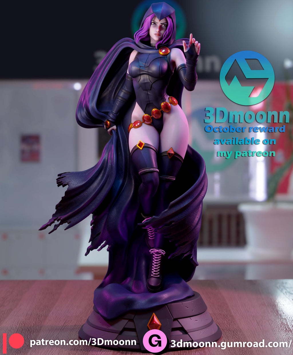 Figure Raven (Rachel Roth) - DC - 1/7 Scale - Garage Kit