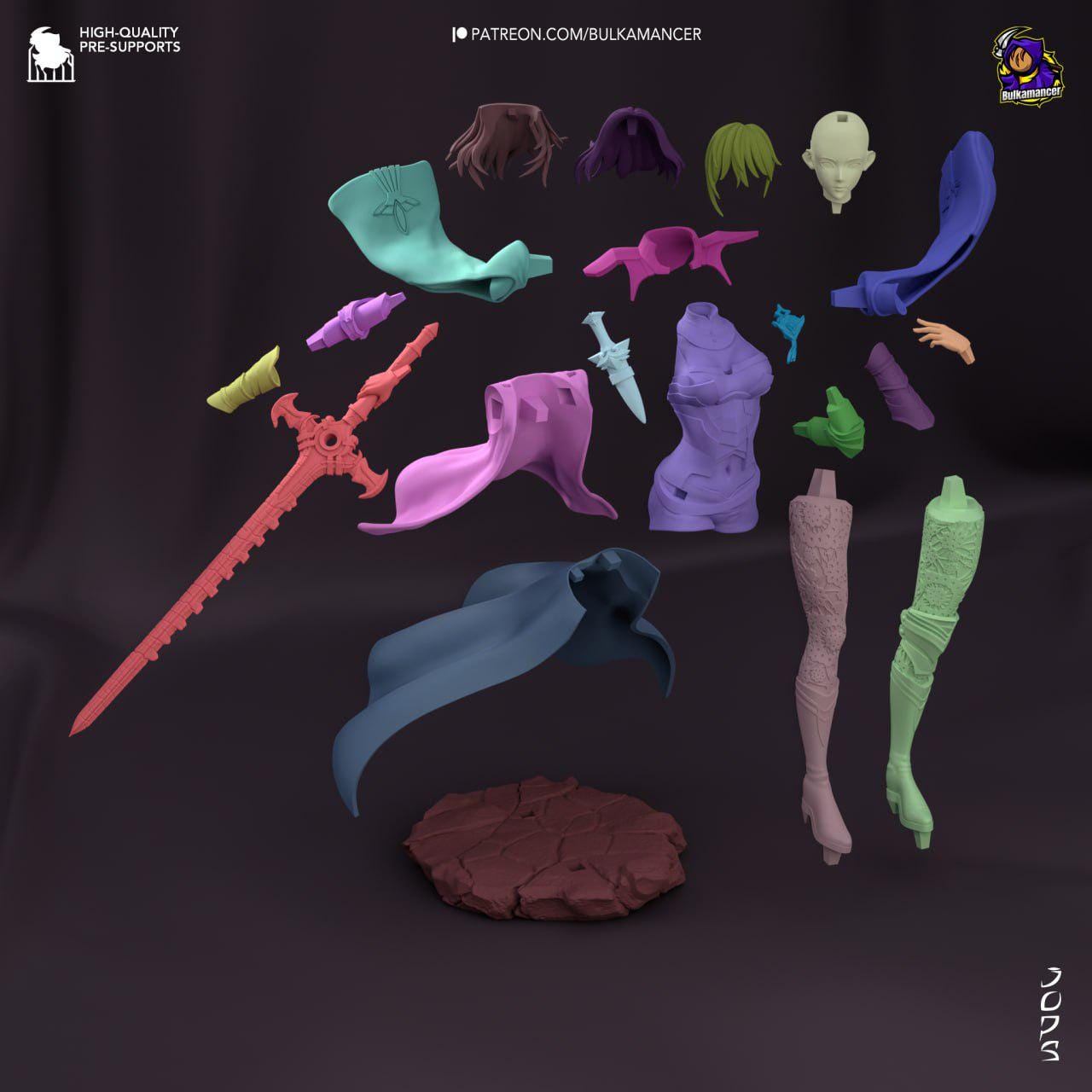 Figure Byleths  - Fire Emblem: Three Houses - 1/7 Scale - Garage Kit