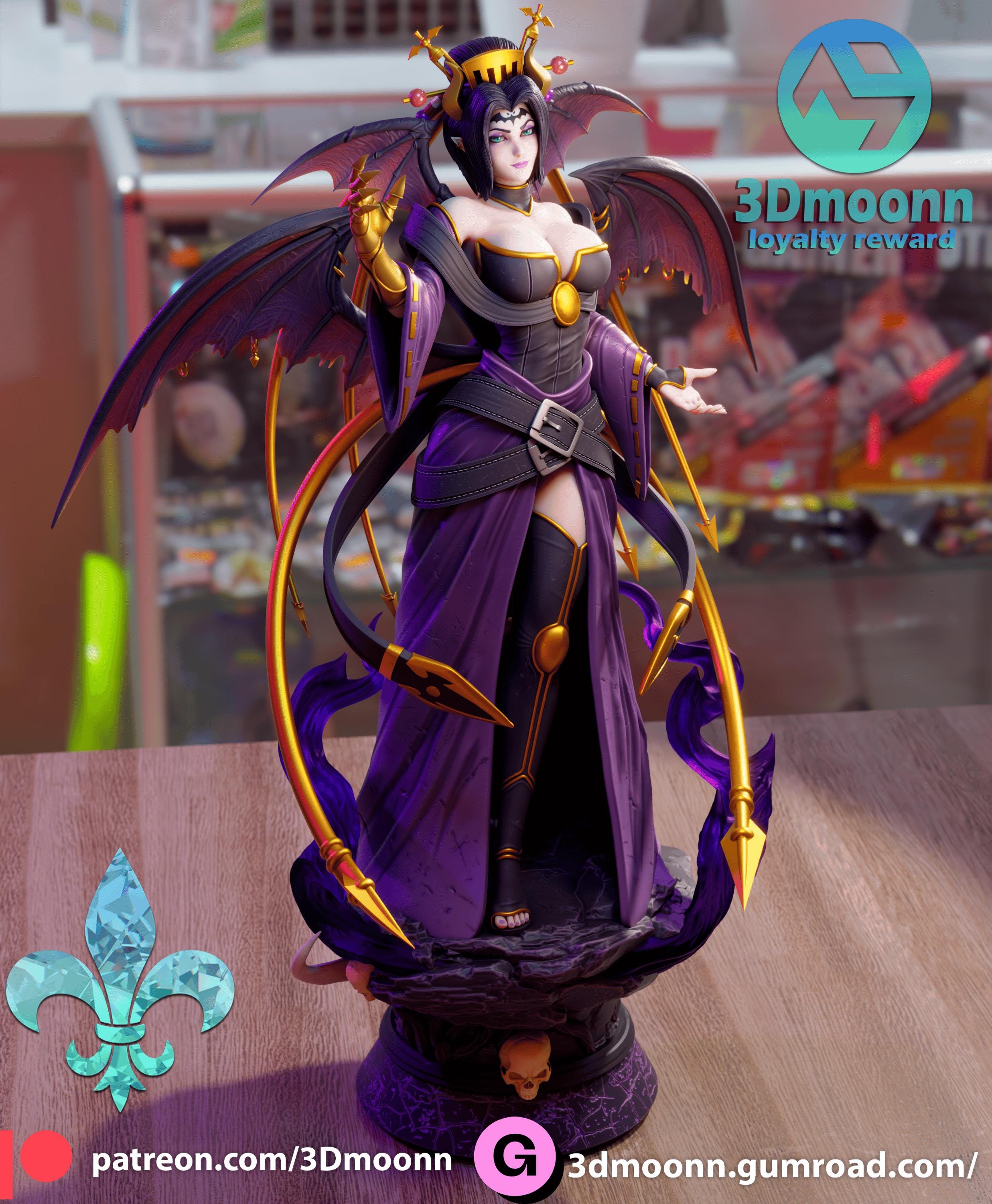 Figure Lilithmon - Digimon - 1/7 Scale - Garage Kit Resin