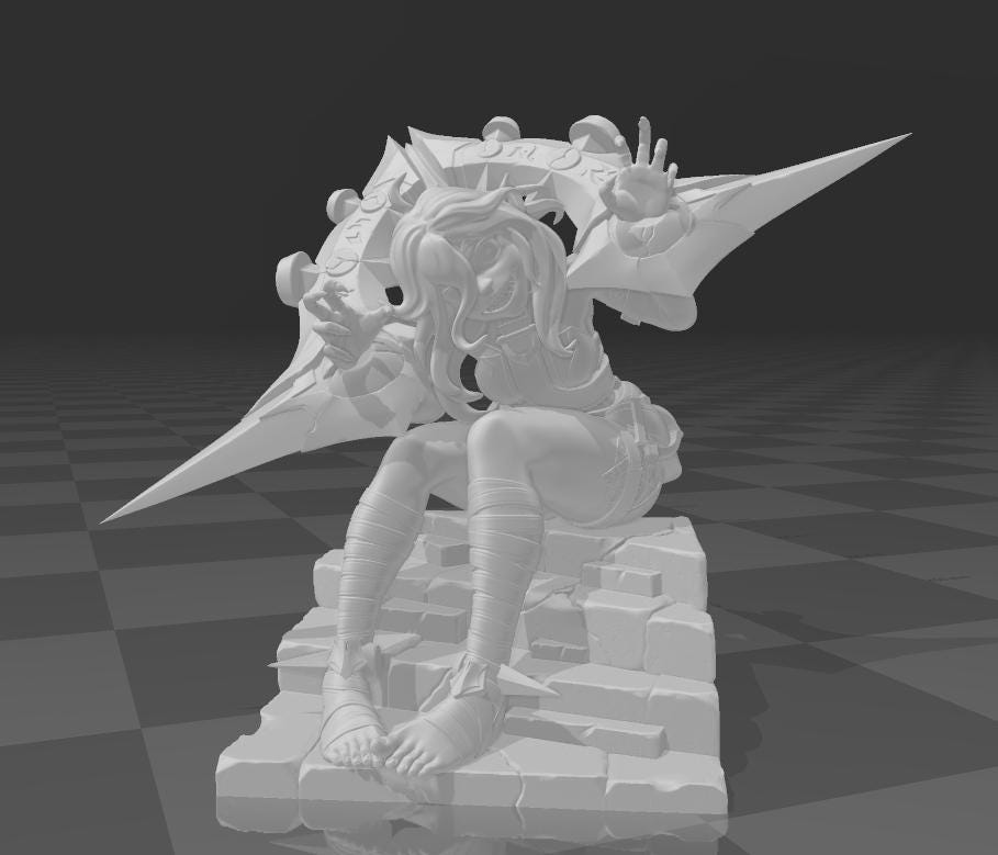 Figure Briar - League of Legends - 1/6 Scale - Garage Kit Resin