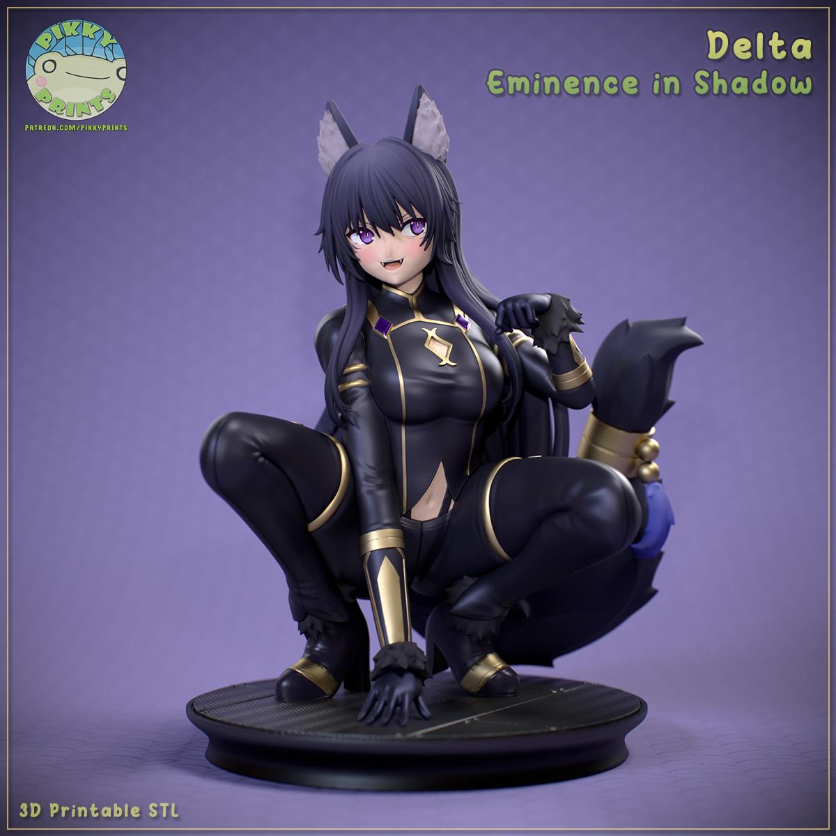 Figure Delta - Kage no Jitsuryokusha ni Naritakute! - 1/7 Scale - Garage Kit