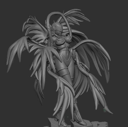 Figure Angewomon - Digimon - 1/6 Scale - Garage Kit Resin