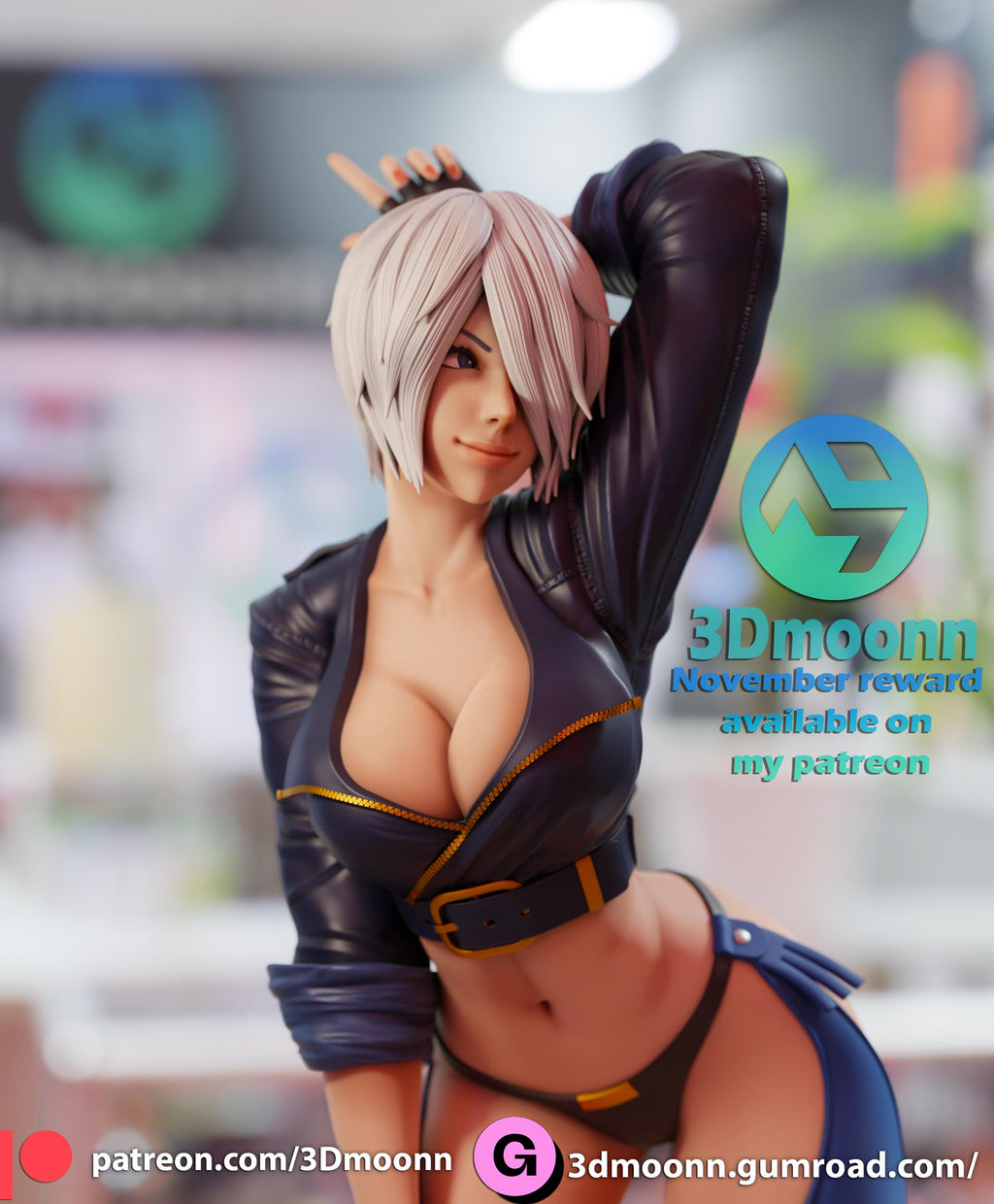 Figure Angel - The King of Fighters - 1/6 Scale - Garage Kit Resin