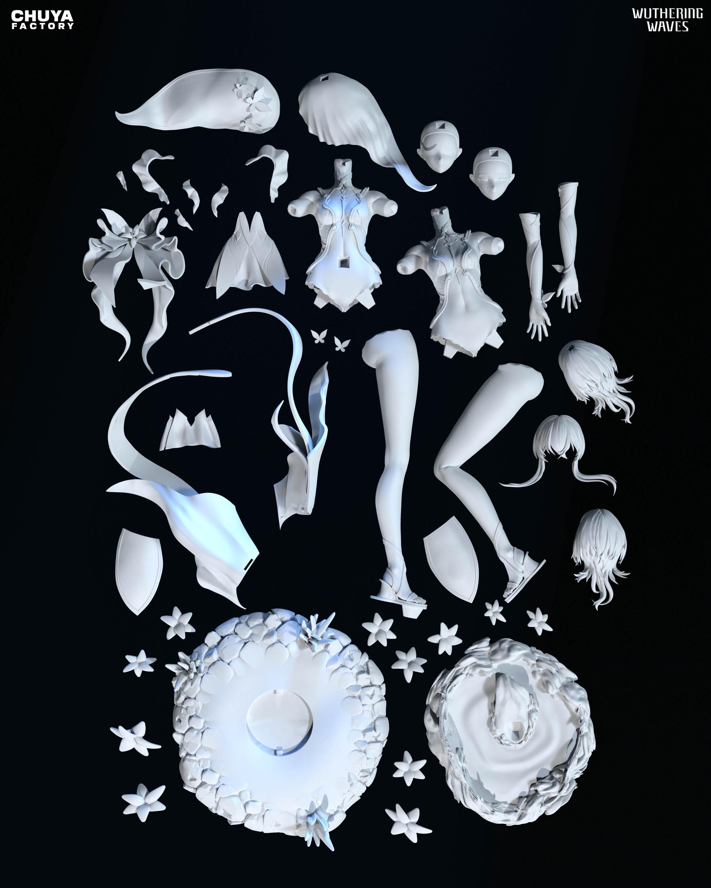 Figure Shorekeeper - Wuthering Waves - 1/7 Scale - Garage Kit