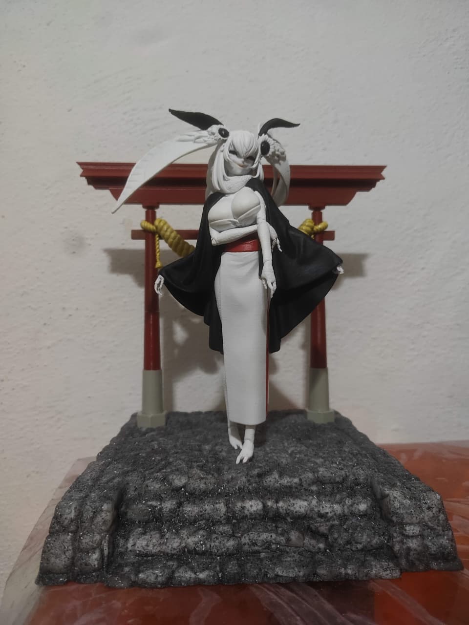 Figure Moth Girl - Shiragasane - 1/6 Scale - Garage Kit Resin