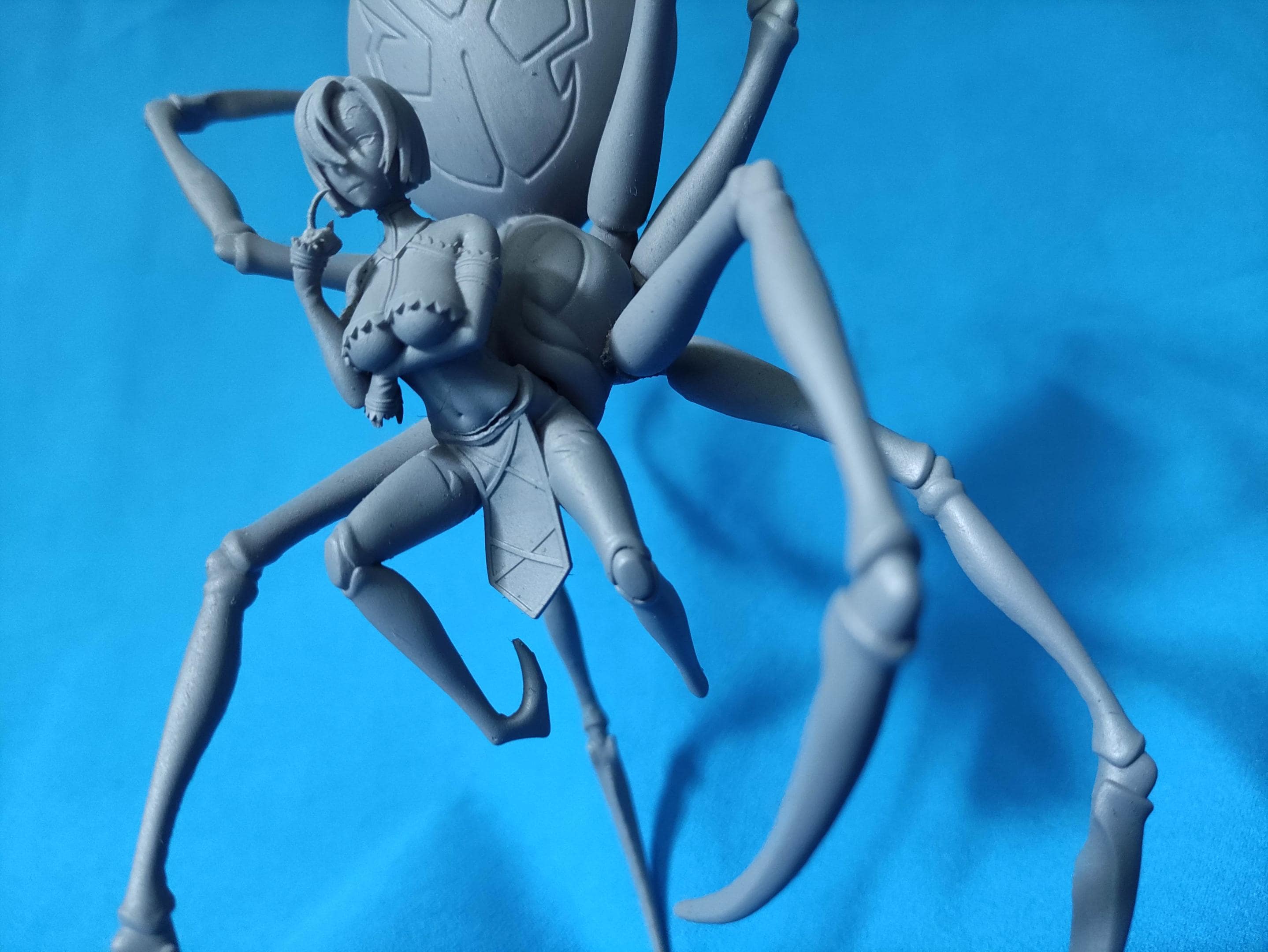 Figure Rachnera - Monster musume - 1/7 Scale - Garage Kit Resin