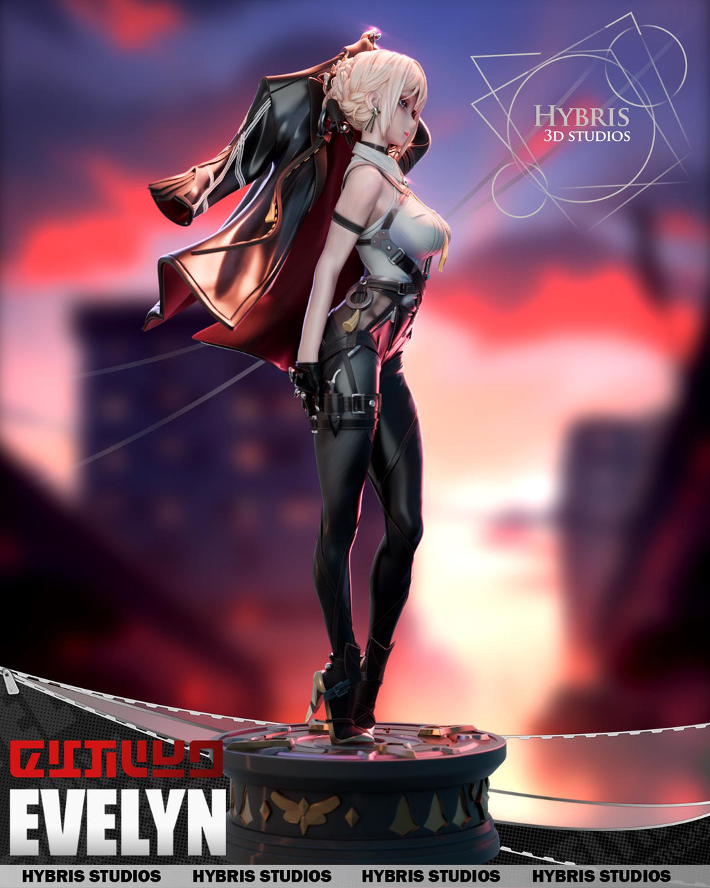 Figure Evelyn Chevalier - Zenless Zone Zero - 1/7 Scale - Garage Kit