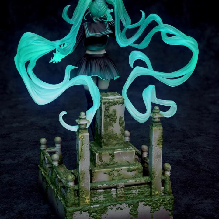 Figure Hatsune Miku - 1/7 Scale - Garage Kit Resin