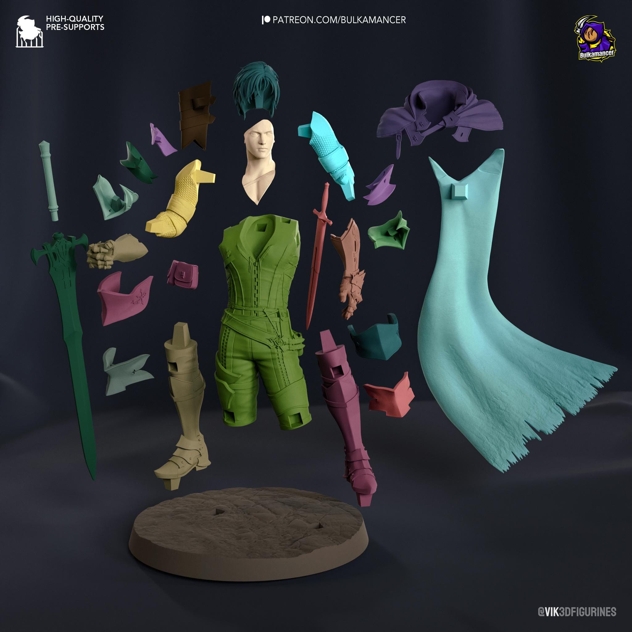 Figure Clive Rosfield - FF XVI - 1/7 Scale - Garage Kit