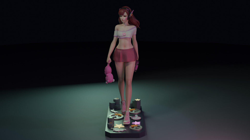 Figure D.Va - Overwatch - 1/7 Scale - Garage Kit Resin